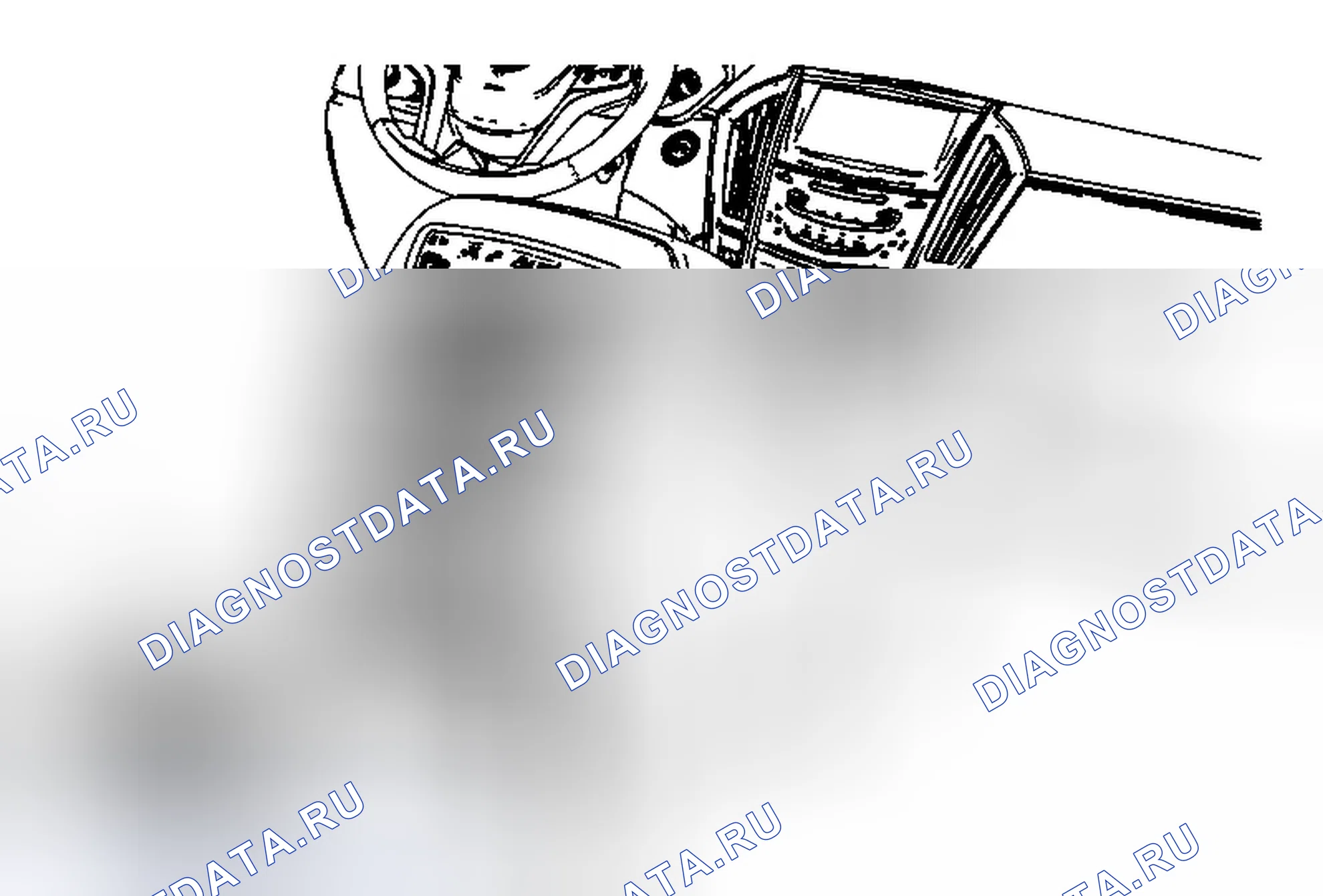 Рис. 55: Замена аудиодискового проигрывателя и гнезда USB (вспомогательная). Cadillac SRX II рестайлинг