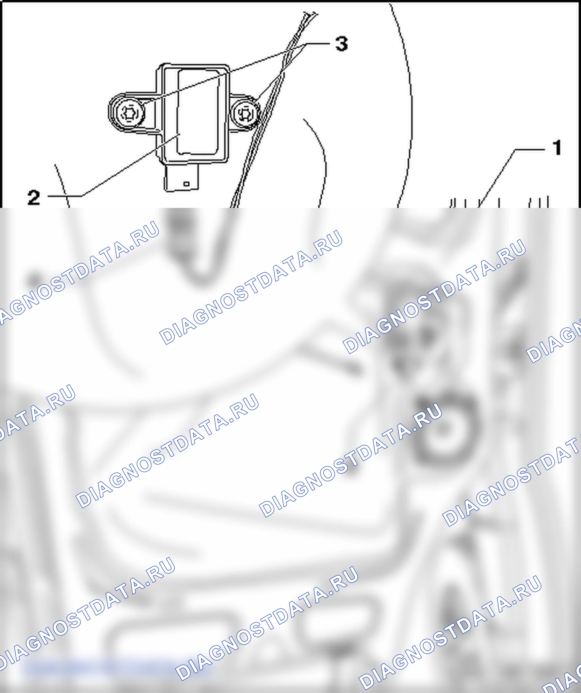 Датчики удара. Volkswagen Crafter I