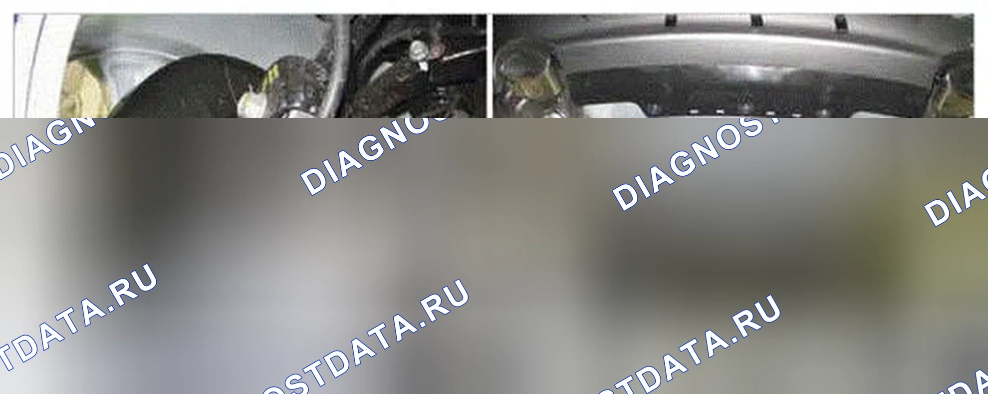 Рис. 183: Расположение компонентов. Hyundai Genesis I рестайлинг
