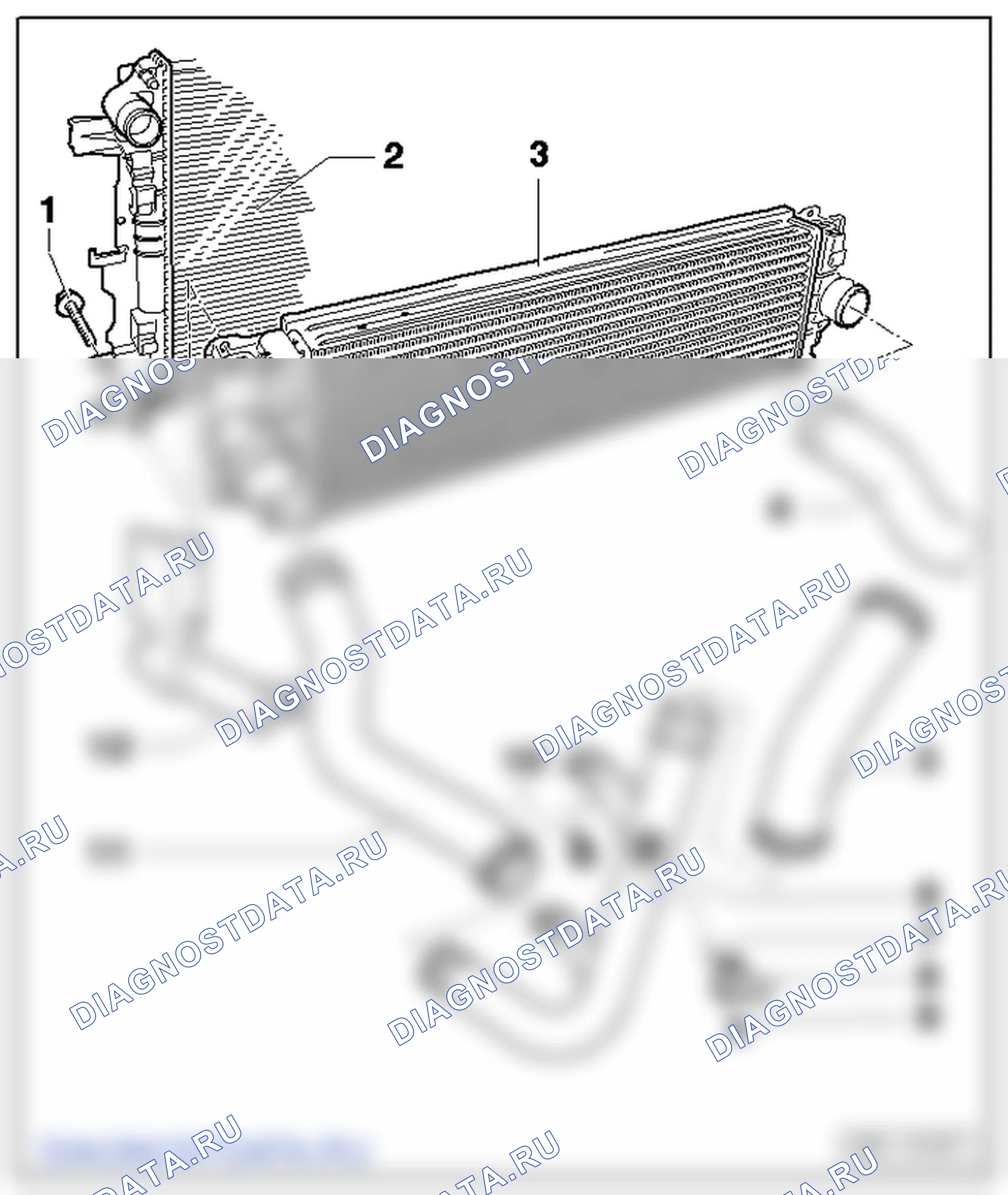 Система наддува с турбонагнетателем. Volkswagen Crafter I