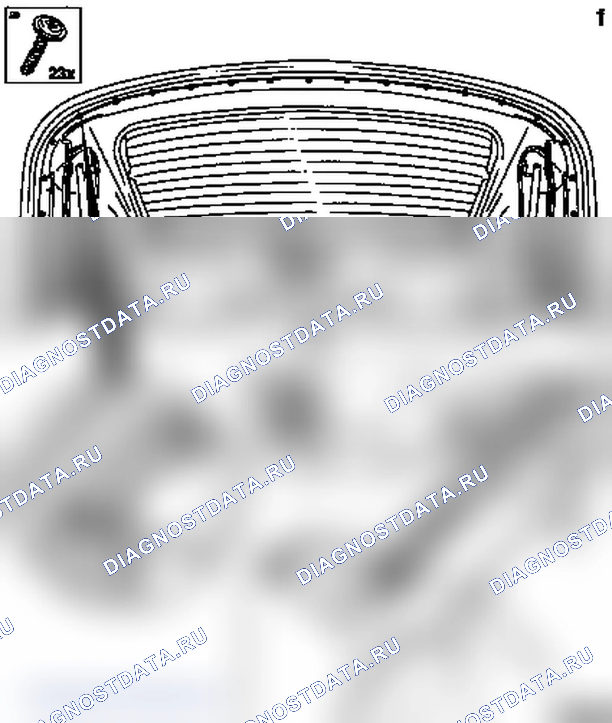 Снятие и установка наружной обтяжки (модель F67). Opel Astra G