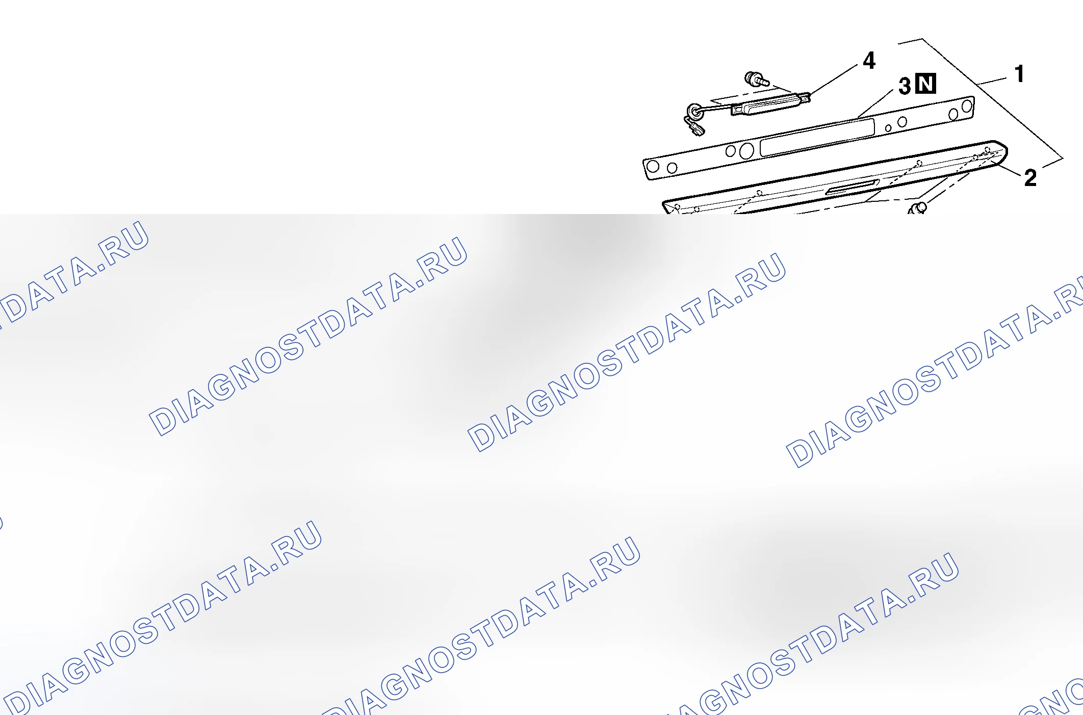 Рис. 45: ДЕМОНТАЖ И МОНТАЖ. Mitsubishi Galant IX рестайлинг