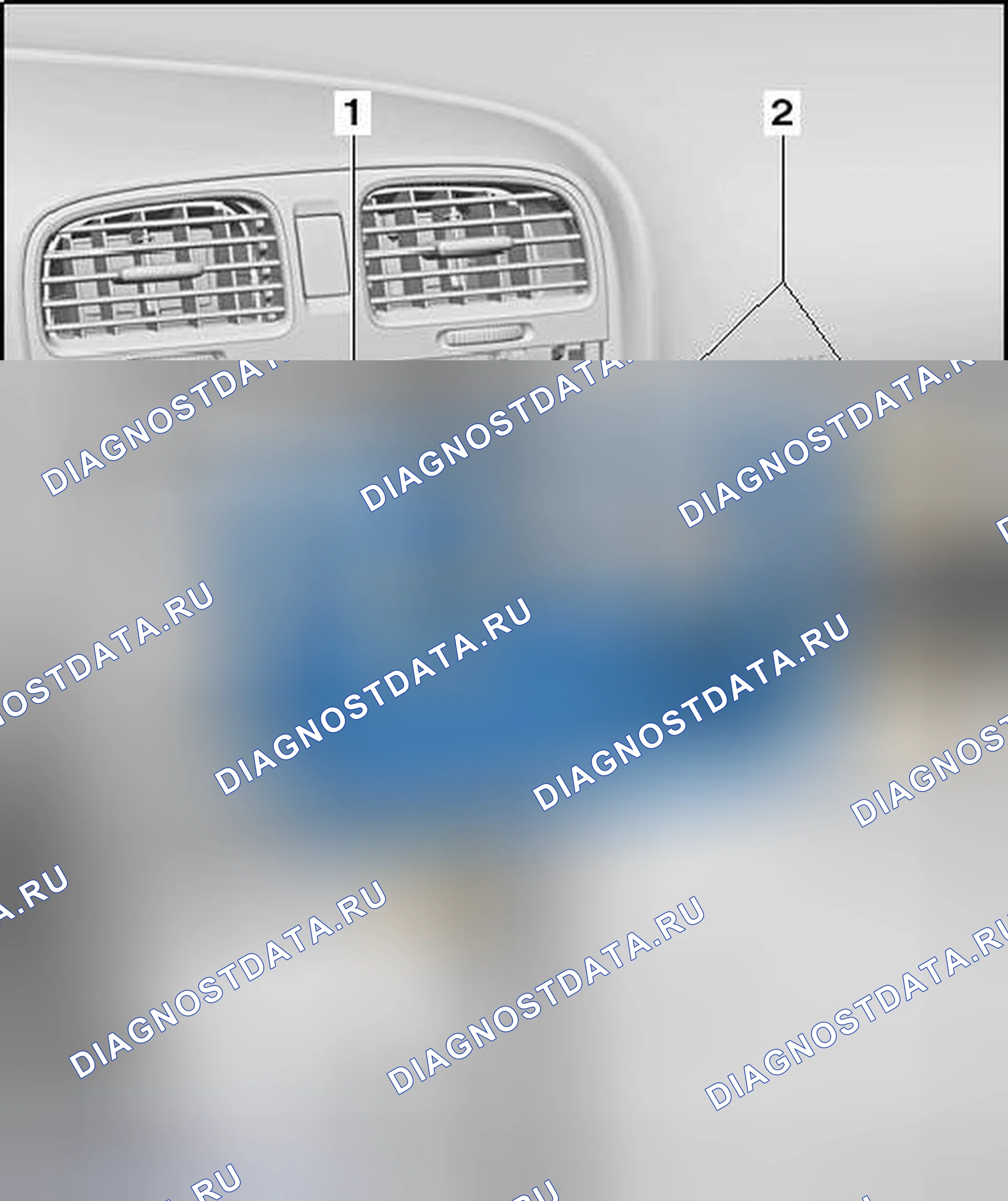 Рис. 58: ОТСЕК ДЛЯ ХРАНЕНИЯ, ПРИБОРНАЯ ПАНЕЛЬ, ЦЕНТР, ГОЛЬФ ОТ MY 09. Volkswagen Golf Mk6