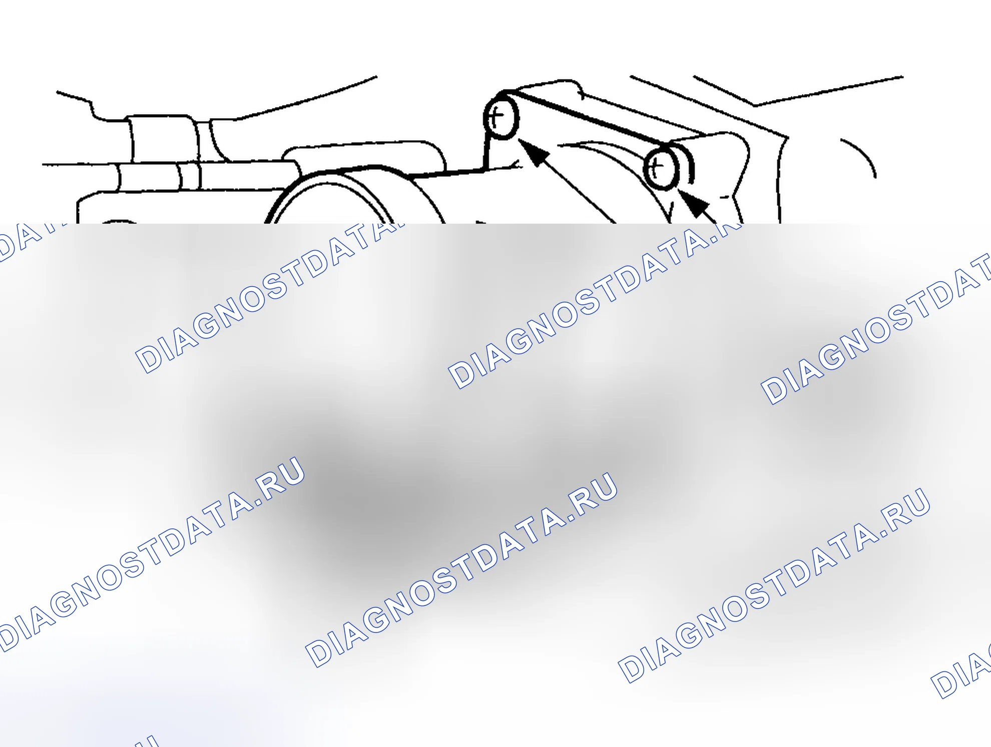 Рис. 134: Демонтаж и монтаж (с наддувом). Ford Pickup F250 Super Duty I