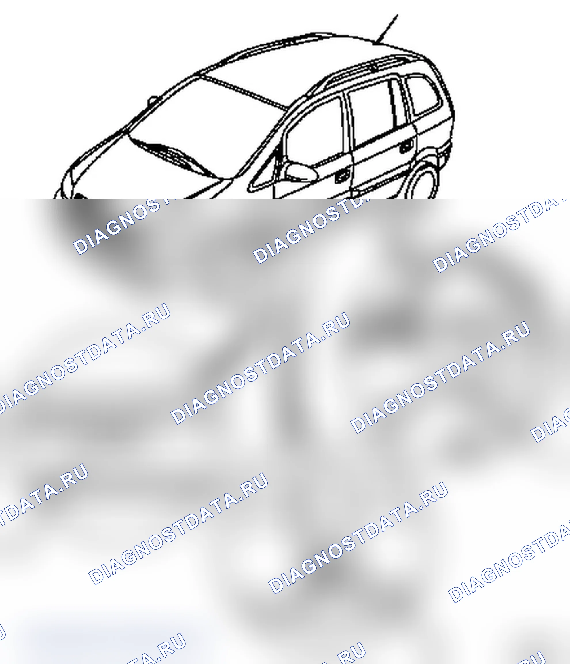 Демонтаж и установка среднего топливопровода. Opel Zafira A рестайлинг