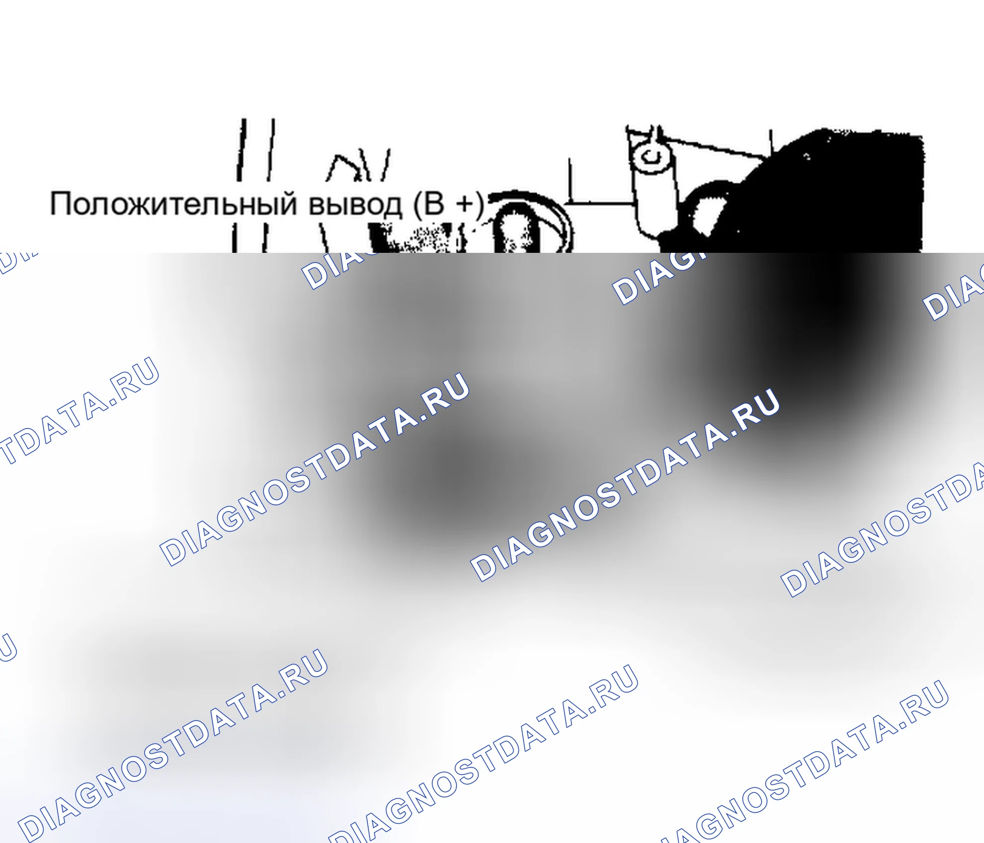 Рис. 8: Проверка схемы топливомера (Horizon и Omni). Dodge Daytona I