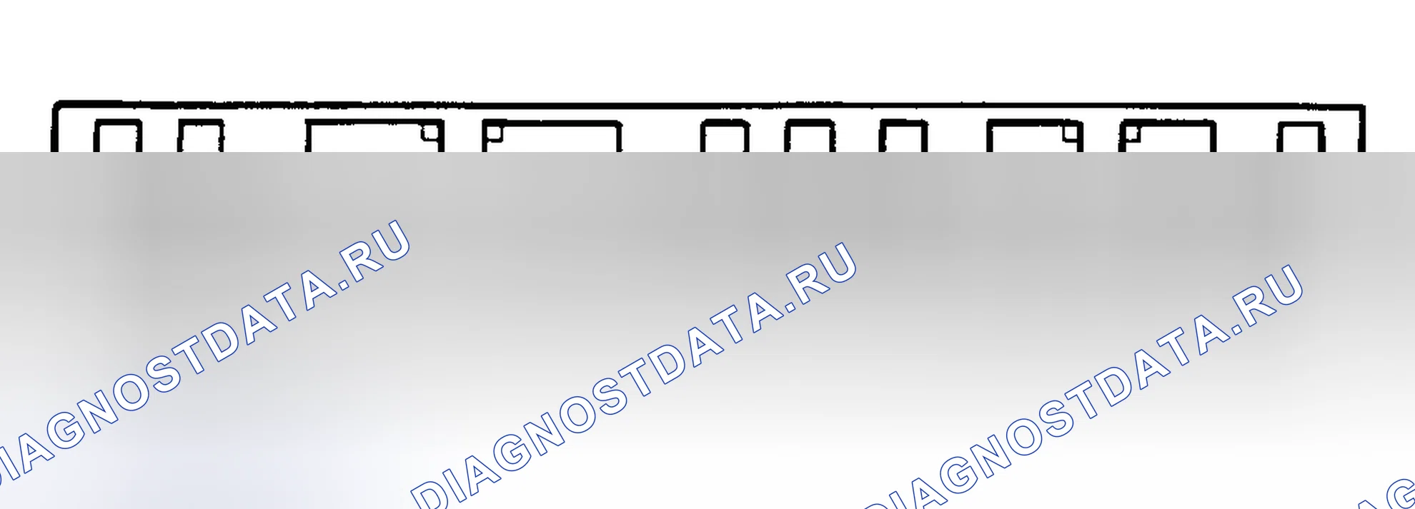 Рис. 4: Идентификатор терминала блок управления двигателем (ручной трансмиссия). Toyota Paseo L40