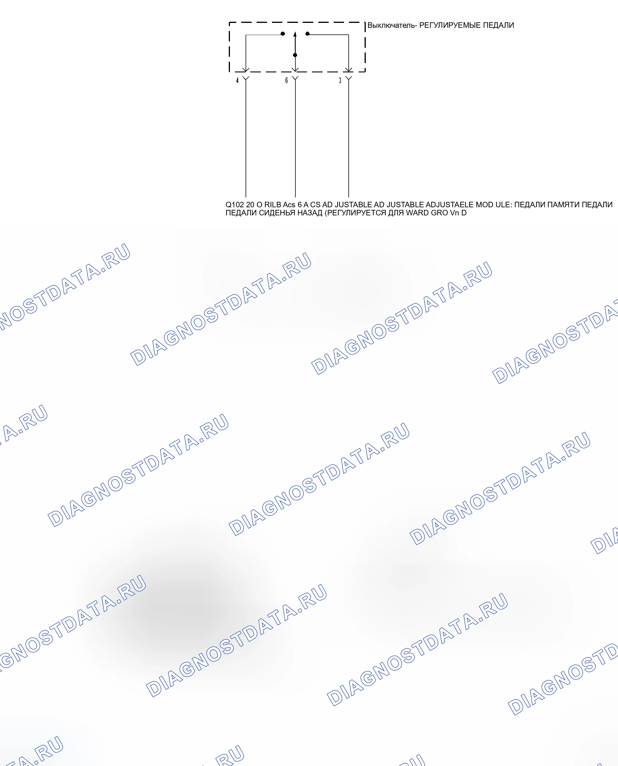 Рис. 17: Принципиальная схема. Dodge Magnum I