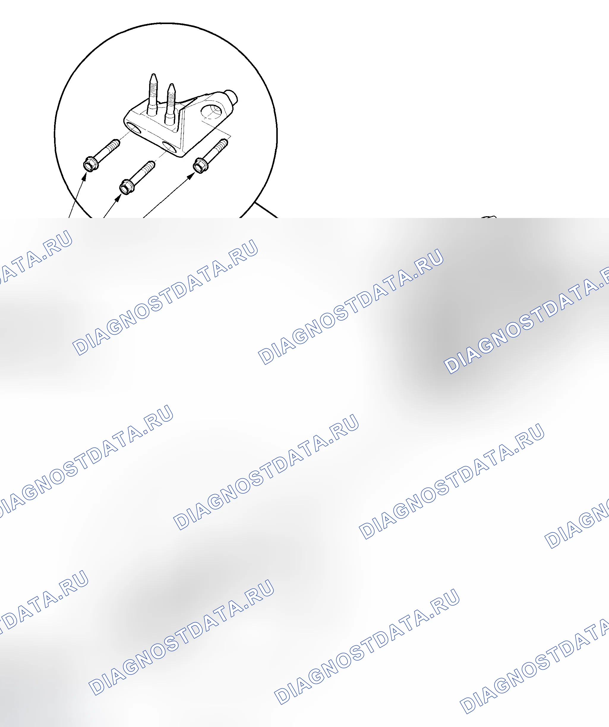 Рис. 29: Установка двигателя. Honda Insight I