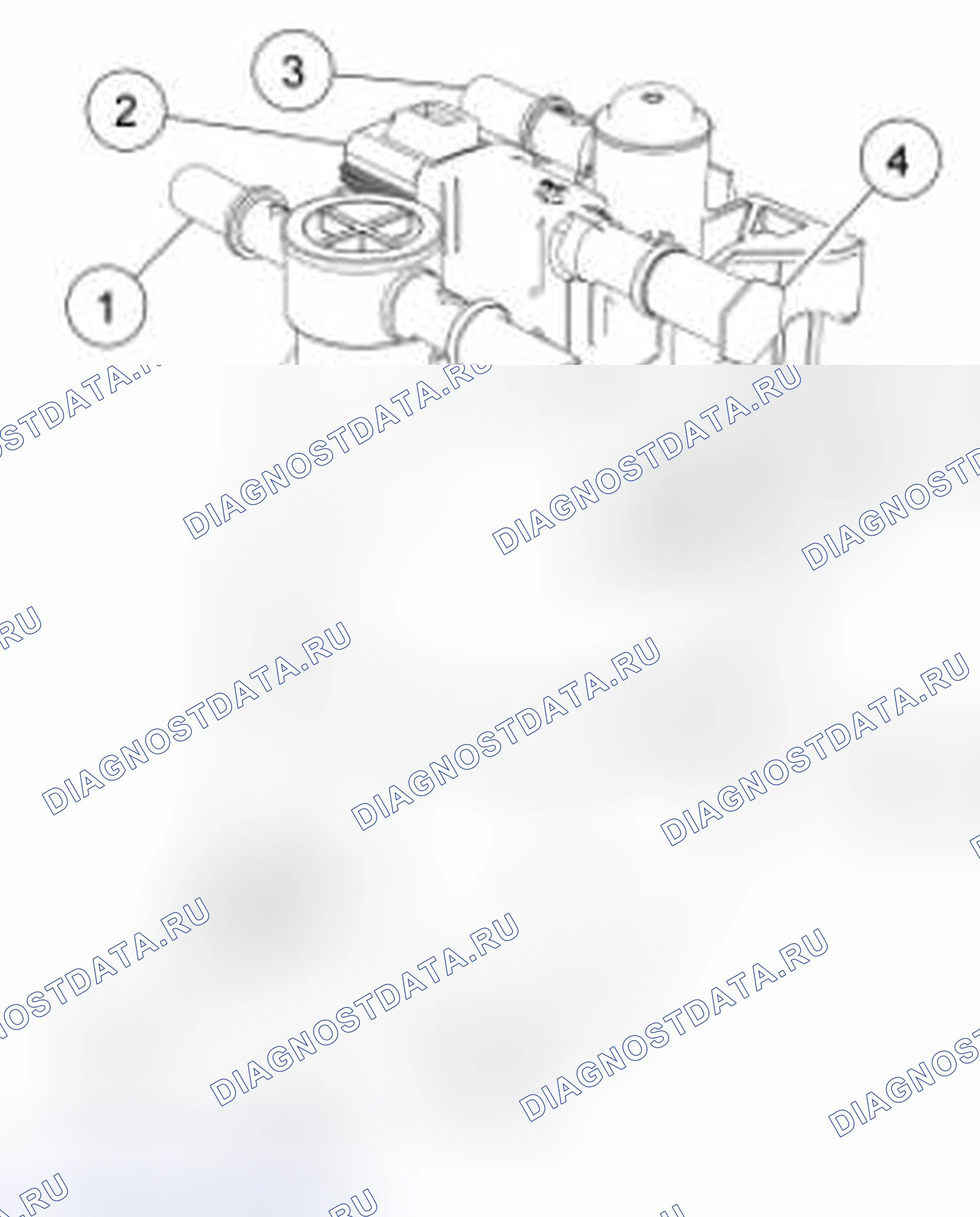 Рис. 144: Модуль подготовки топлива. Ford Pickup F250 Super Duty II