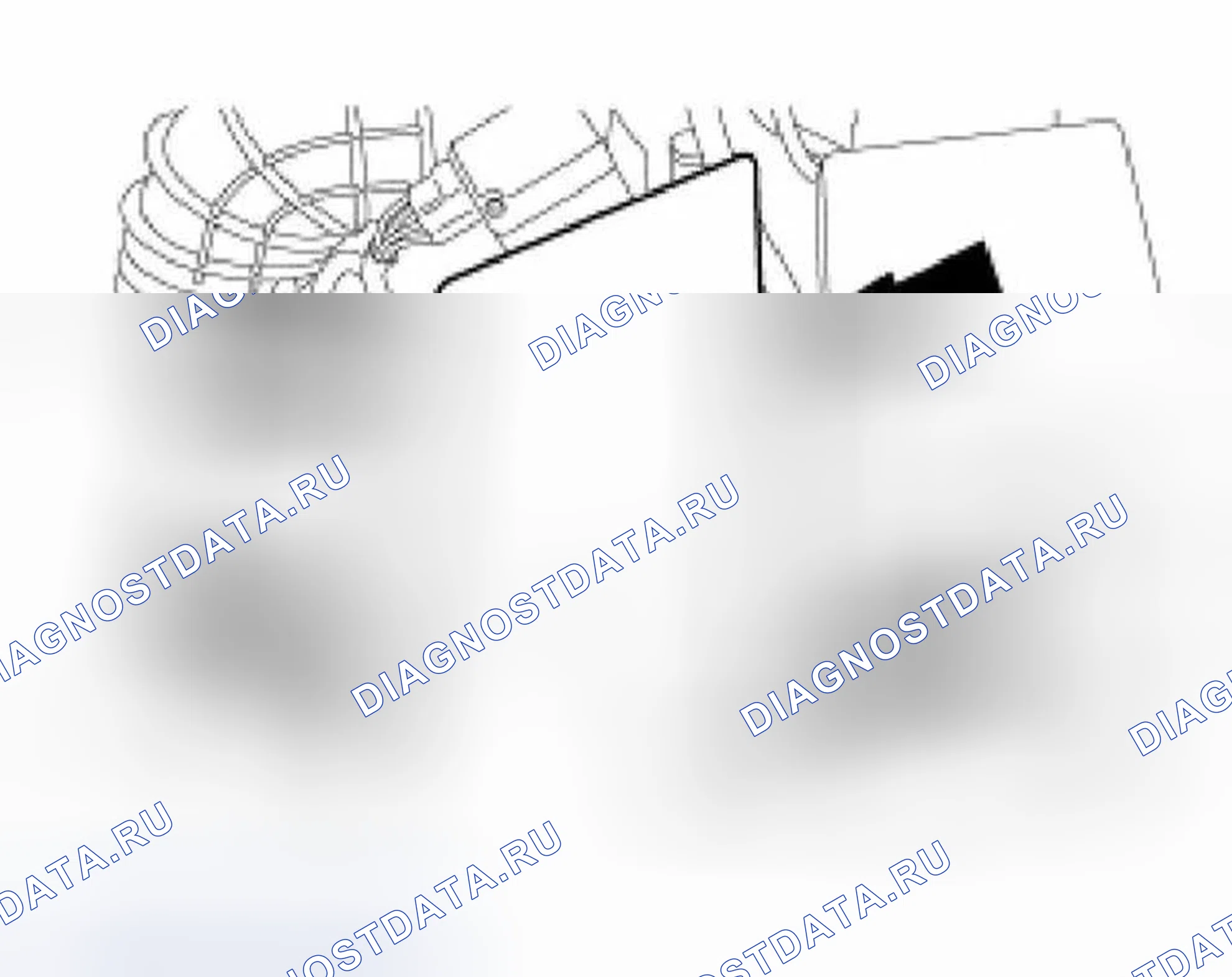 Рис. 9: Демонтаж. Ford Focus I рестайлинг
