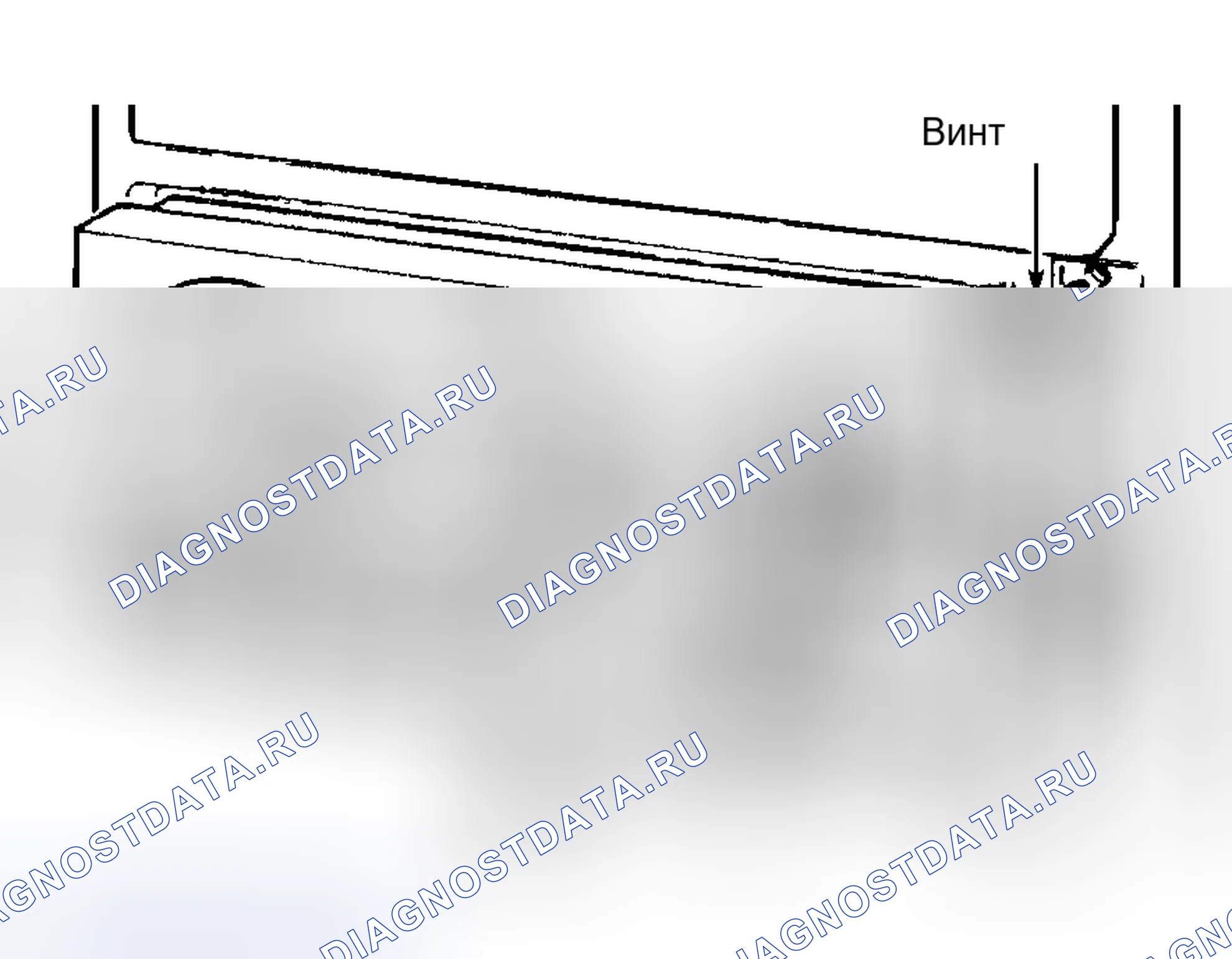 Рис. 5: Демонтаж и монтаж (спереди). Land Rover Discovery L318