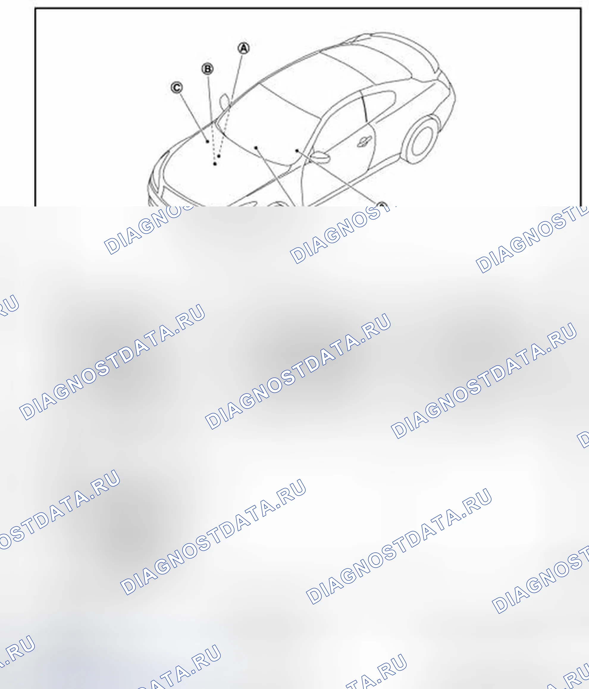 Рис. 235: Расположение компонентов. Infiniti G37 IV рестайлинг