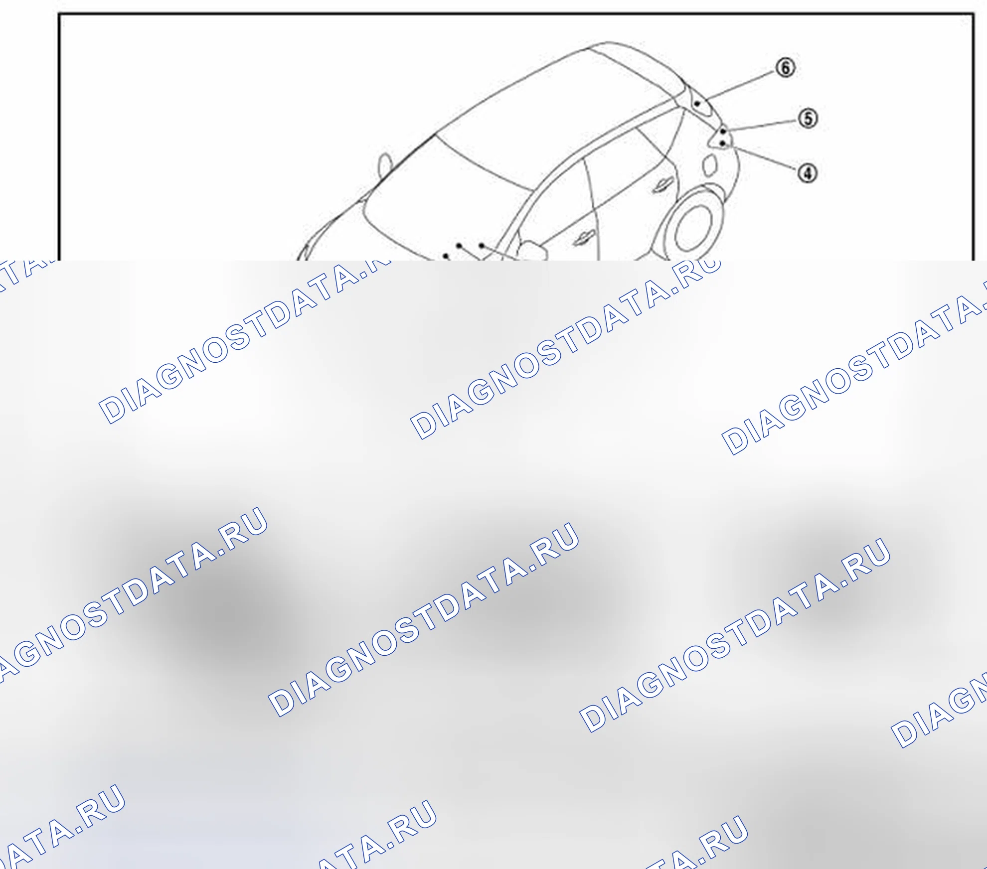Рис. 142: Расположение компонентов. Nissan Murano Z51 рестайлинг 2