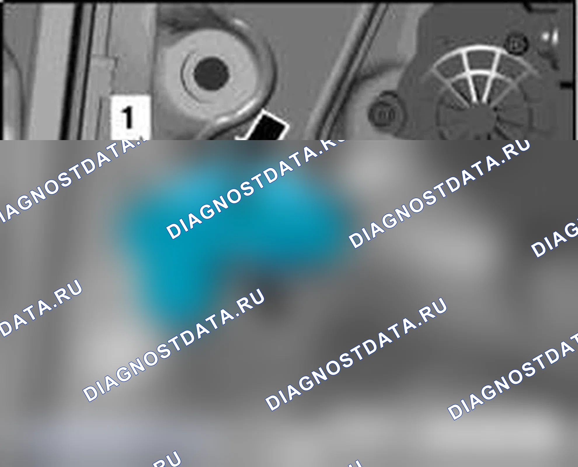 Рис. 314: R135, снятие и установка антенны для авторизации доступа/запуска передних пассажиров. Audi A6 С6