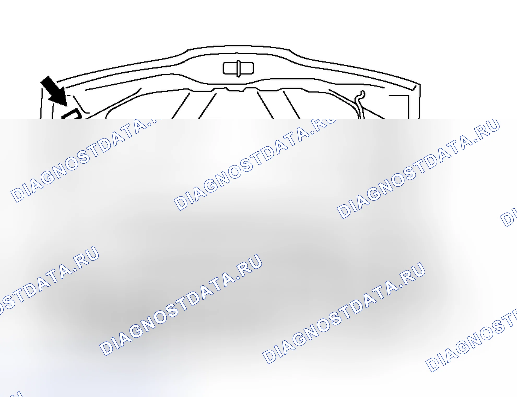 Рис. 174: ПРЕДУПРЕЖДАЮЩИЕ ЗНАКИ. Mitsubishi Endeavor I