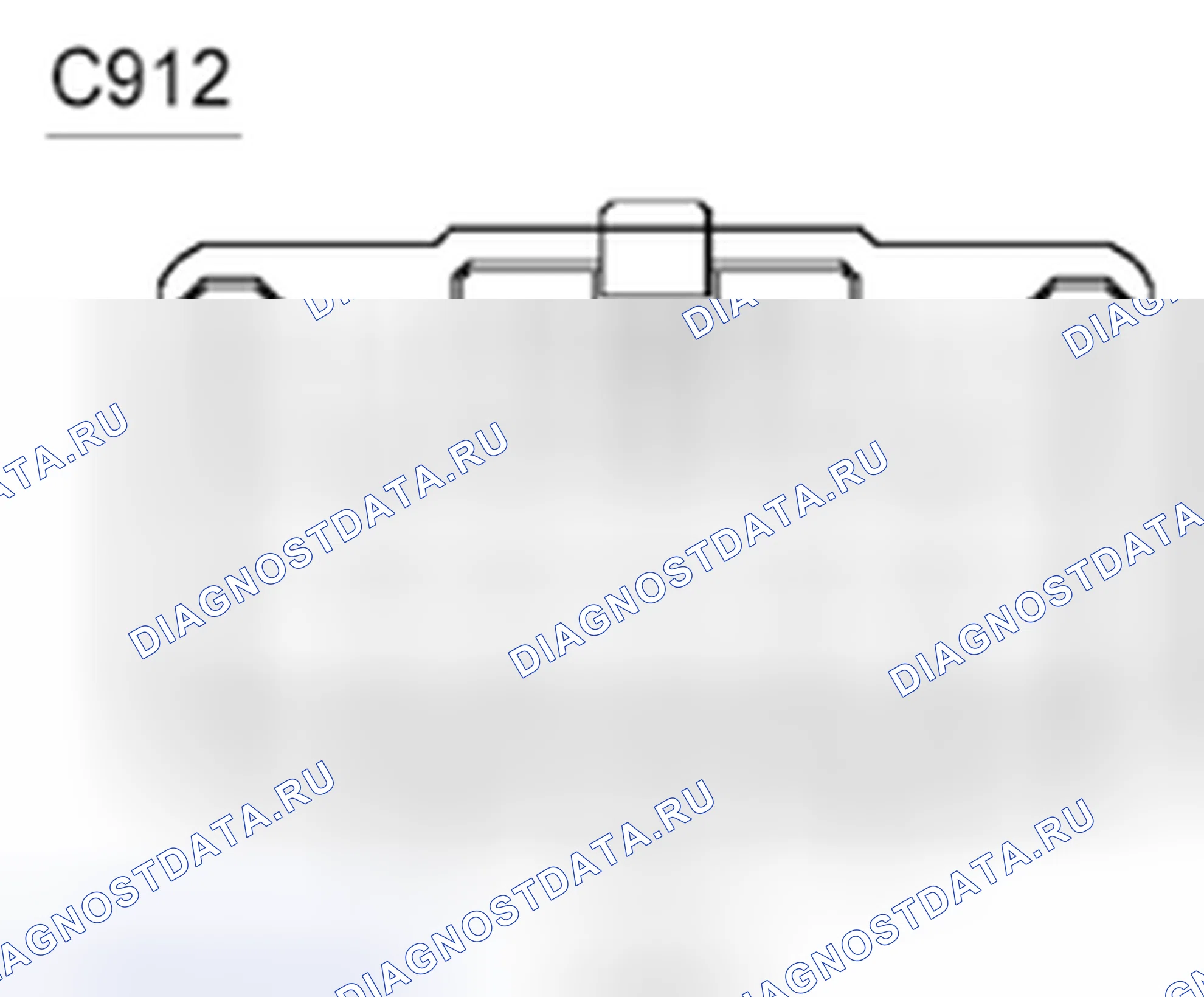 Рис. 895: Клеммы. Ford Pickup F250 Super Duty II