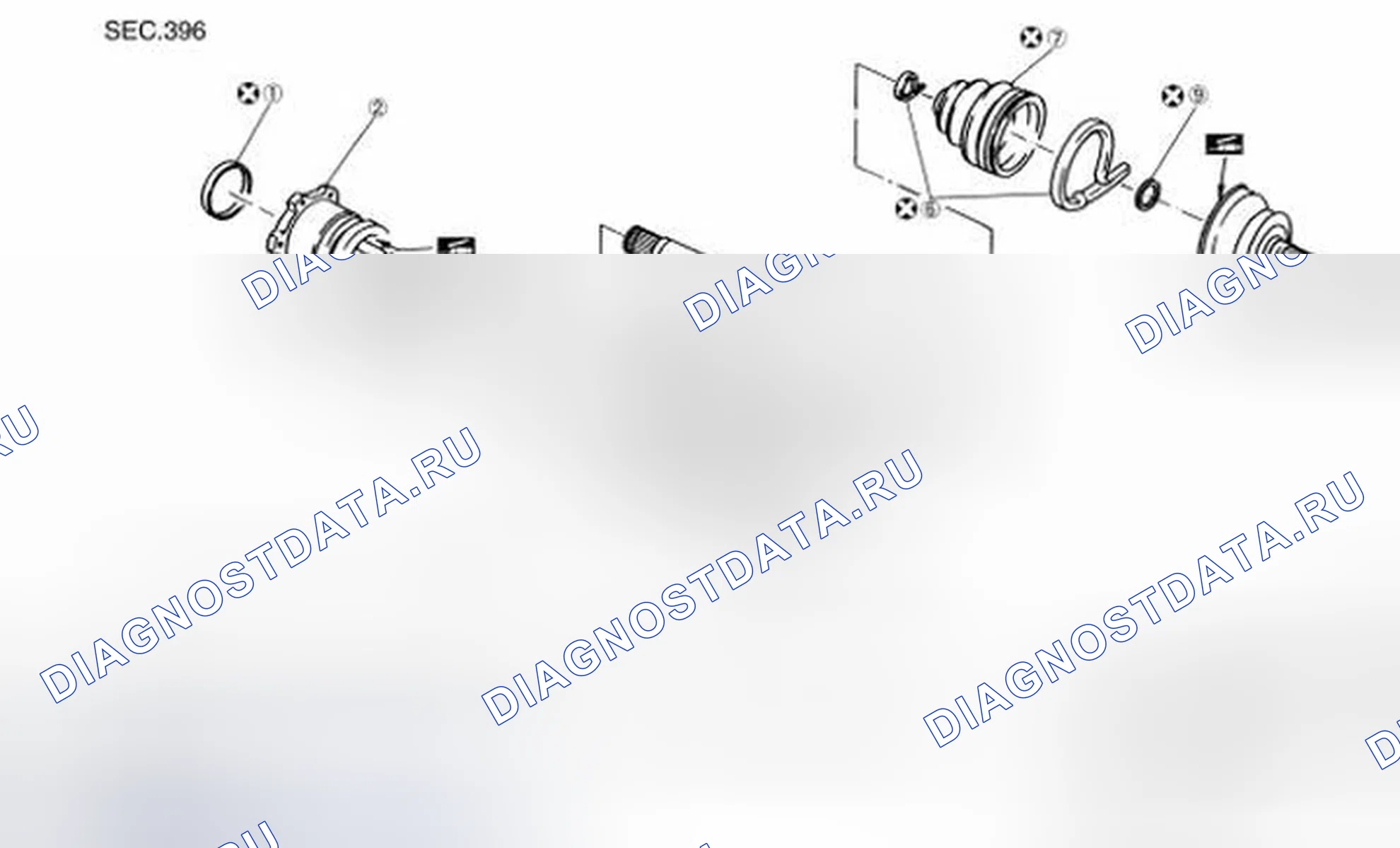 Рис. 32: Разборка и сборка. Infiniti QX56 I рестайлинг