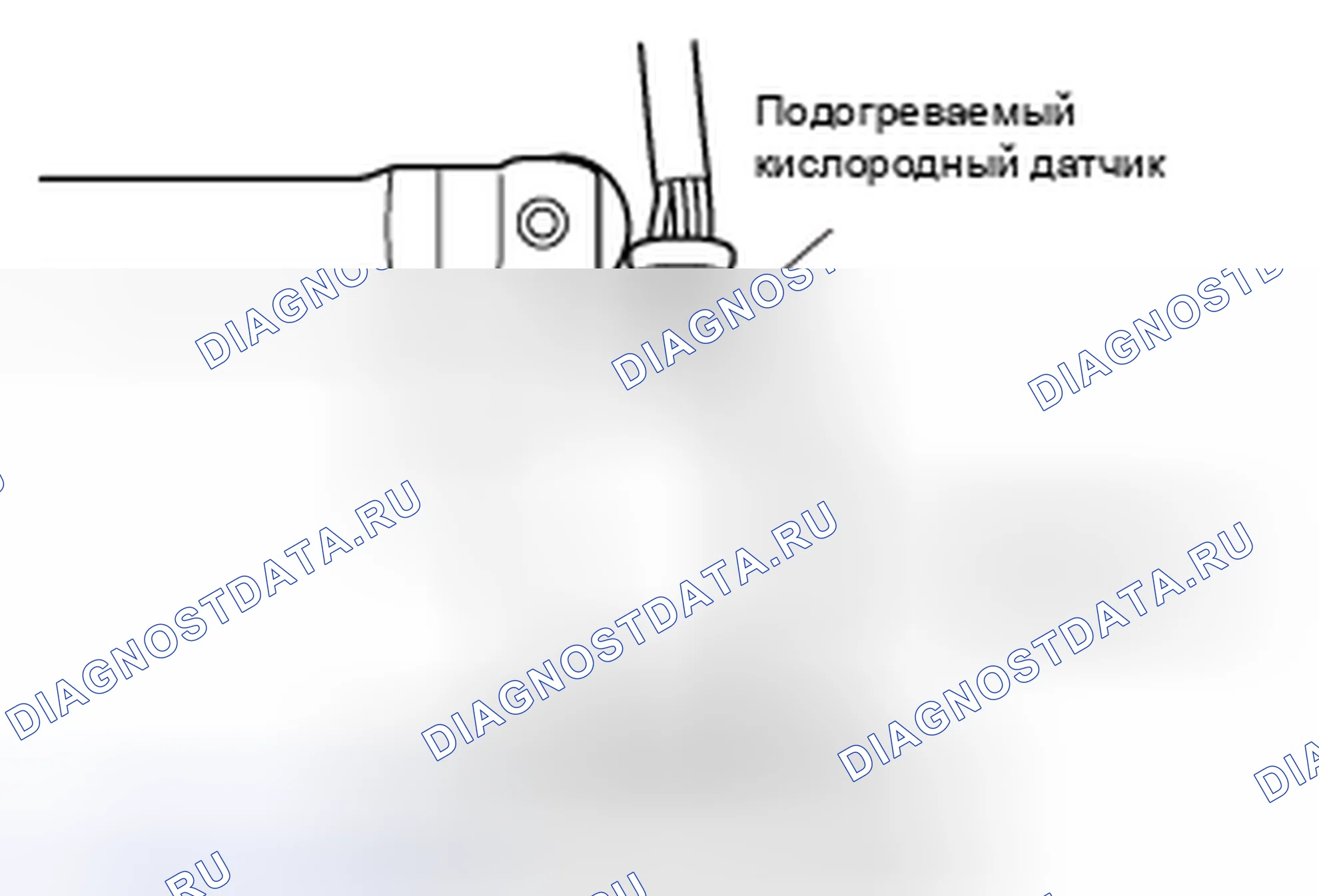 Рис. 3: > > A < < МОНТАЖ ДАТЧИКА НАГРЕТОГО КИСЛОРОДА. Honda Crosstour I рестайлинг
