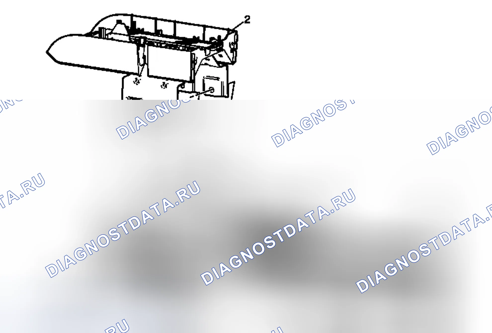 Рис. 215: Подлокотник передней напольной консоли с заменой опоры. Chevrolet Traverse I