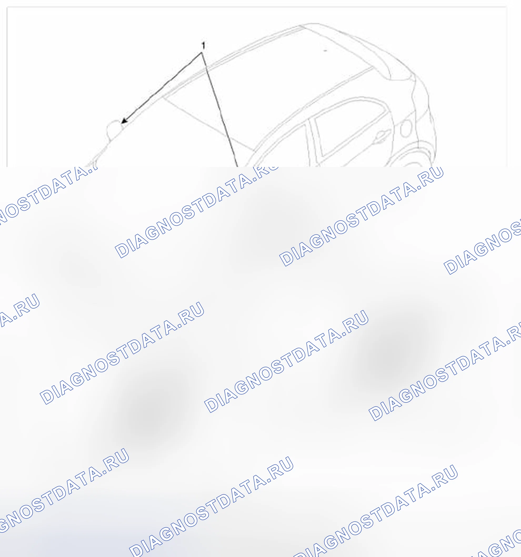Рис. 143: Расположение компонентов. BMW 6 серия F06/F13/F12