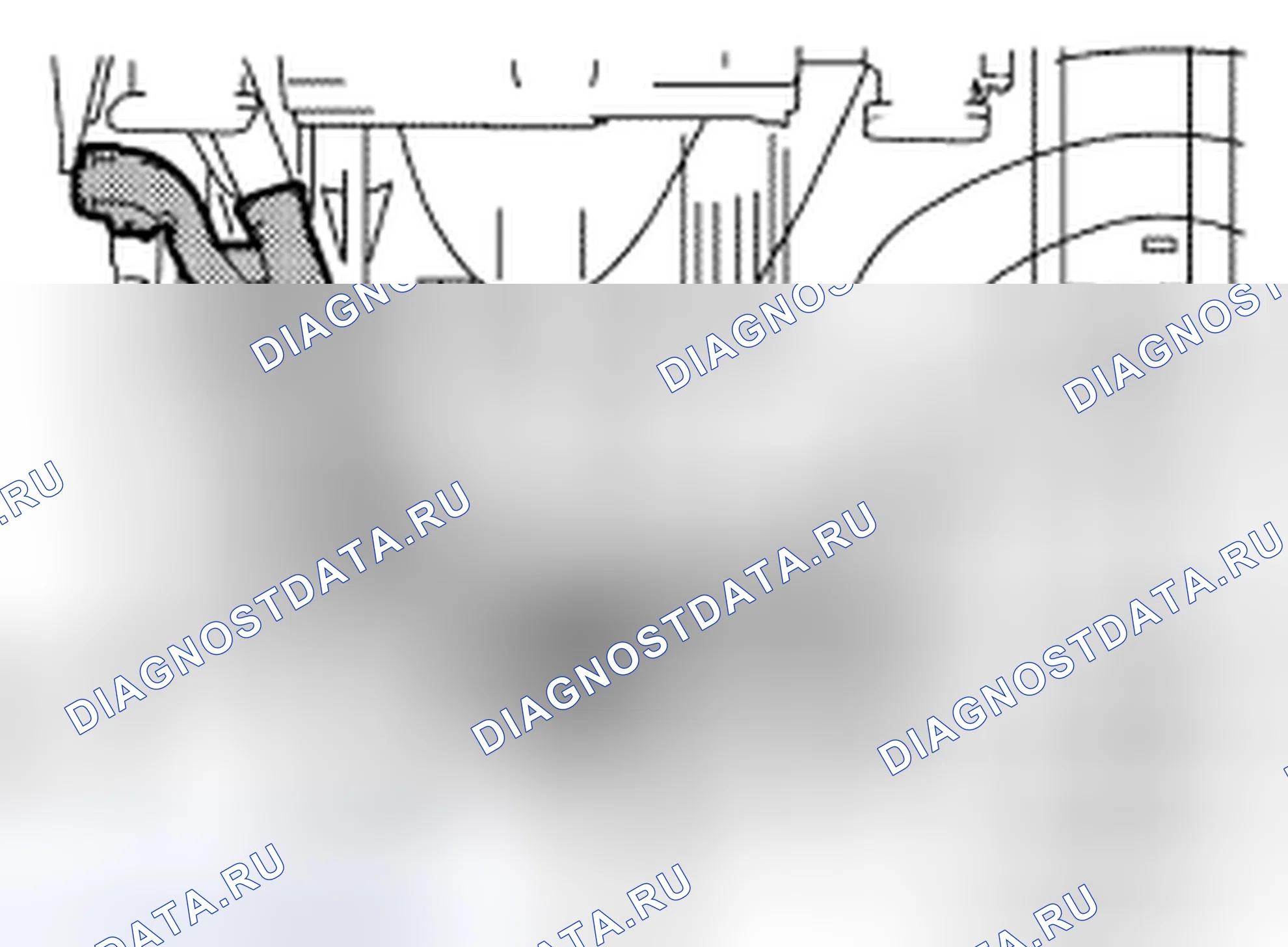 Рис. 200: ДЕМОНТАЖ. Nissan Quest IV