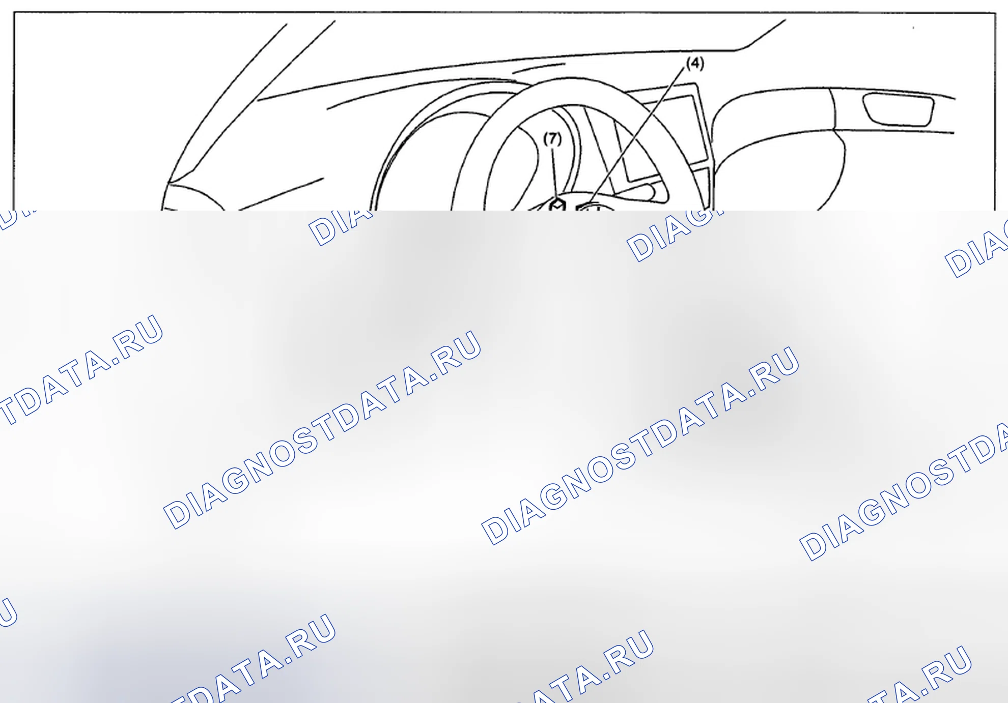Рис. 119: РАСПОЛОЖЕНИЕ. Subaru Impreza WRX STI GR