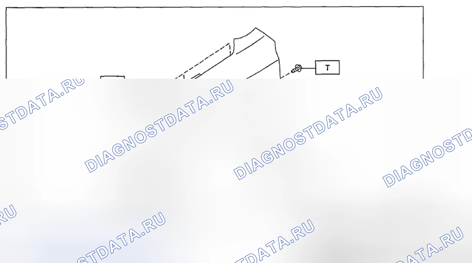 Рис. 2: ПЕРЕДНЕЕ КРЫЛО. Subaru Legacy BM/BR