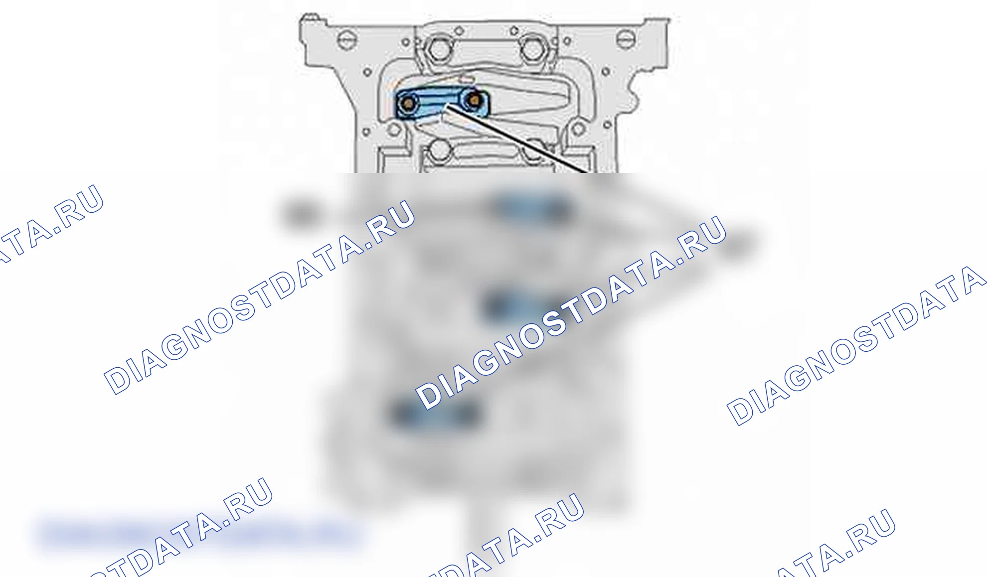 Демонтаж: двигателя DW10BTED4 — b1cp0pad. Peugeot 607 I рестайлинг