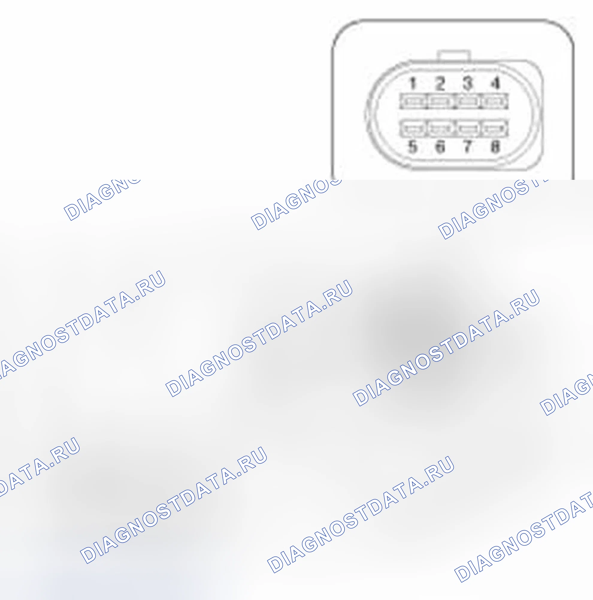 Рис. 114: Проверка привода замка задней двери. Hyundai Equus II