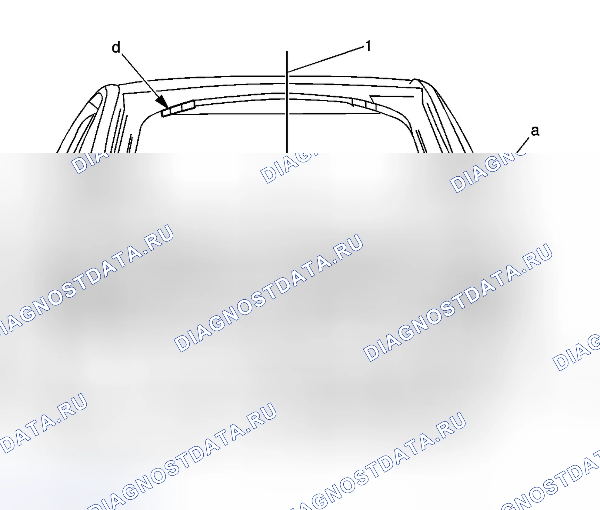 Рис. 21: Задний конец. Chevrolet Malibu VI