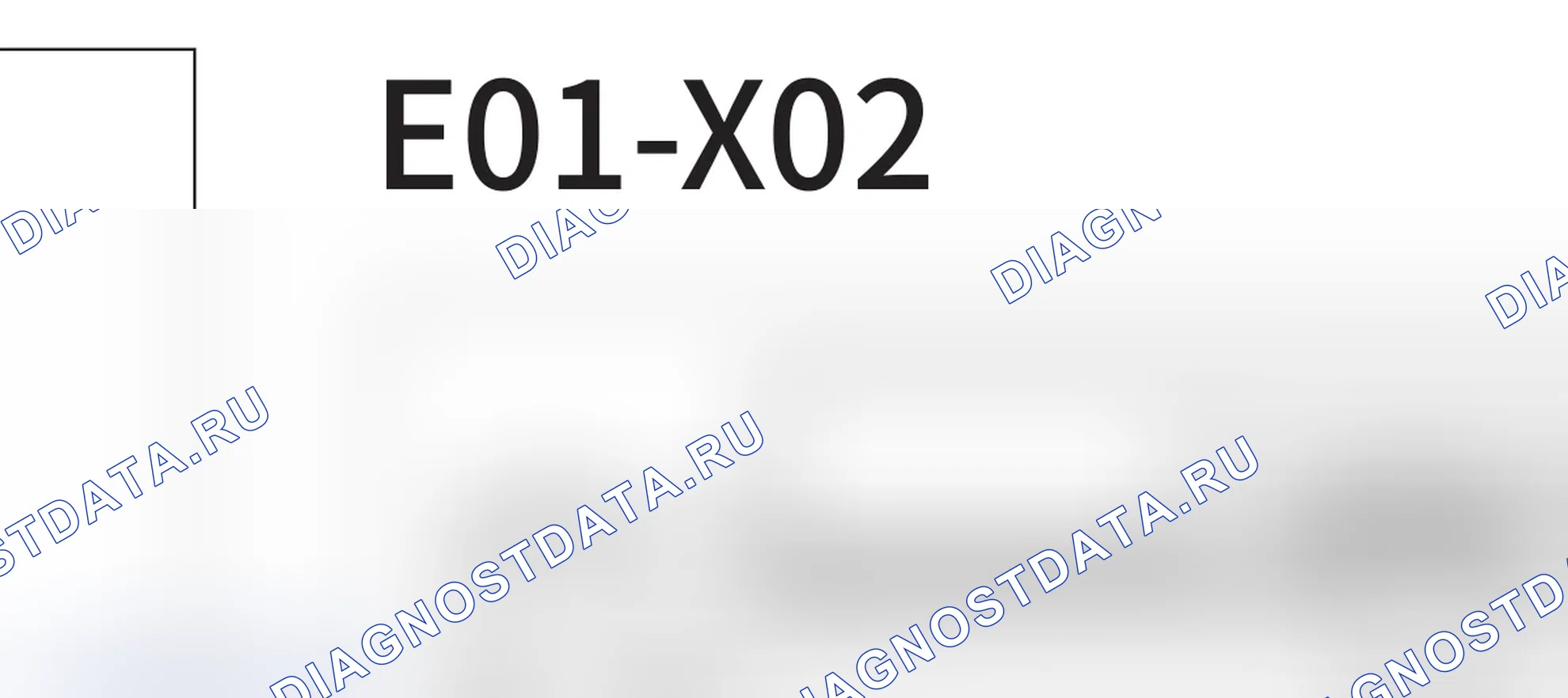 Распиновка разъёма E01-X02 — внешний вид и назначение контактов. Haval H4 I
