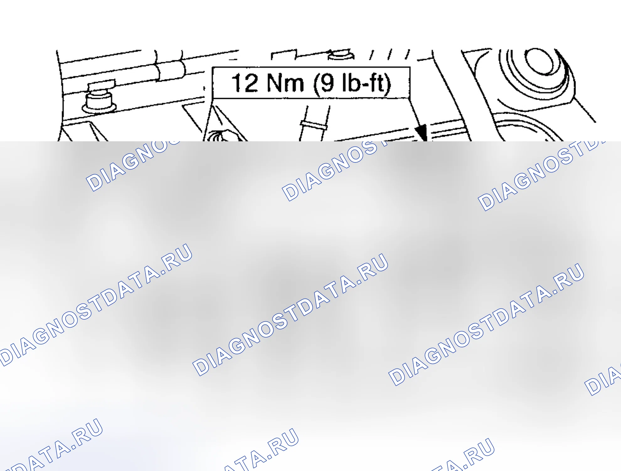 Рис. 166: Демонтаж и монтаж (4-клапанная катушка на заглушке). Ford Pickup F250 Super Duty I