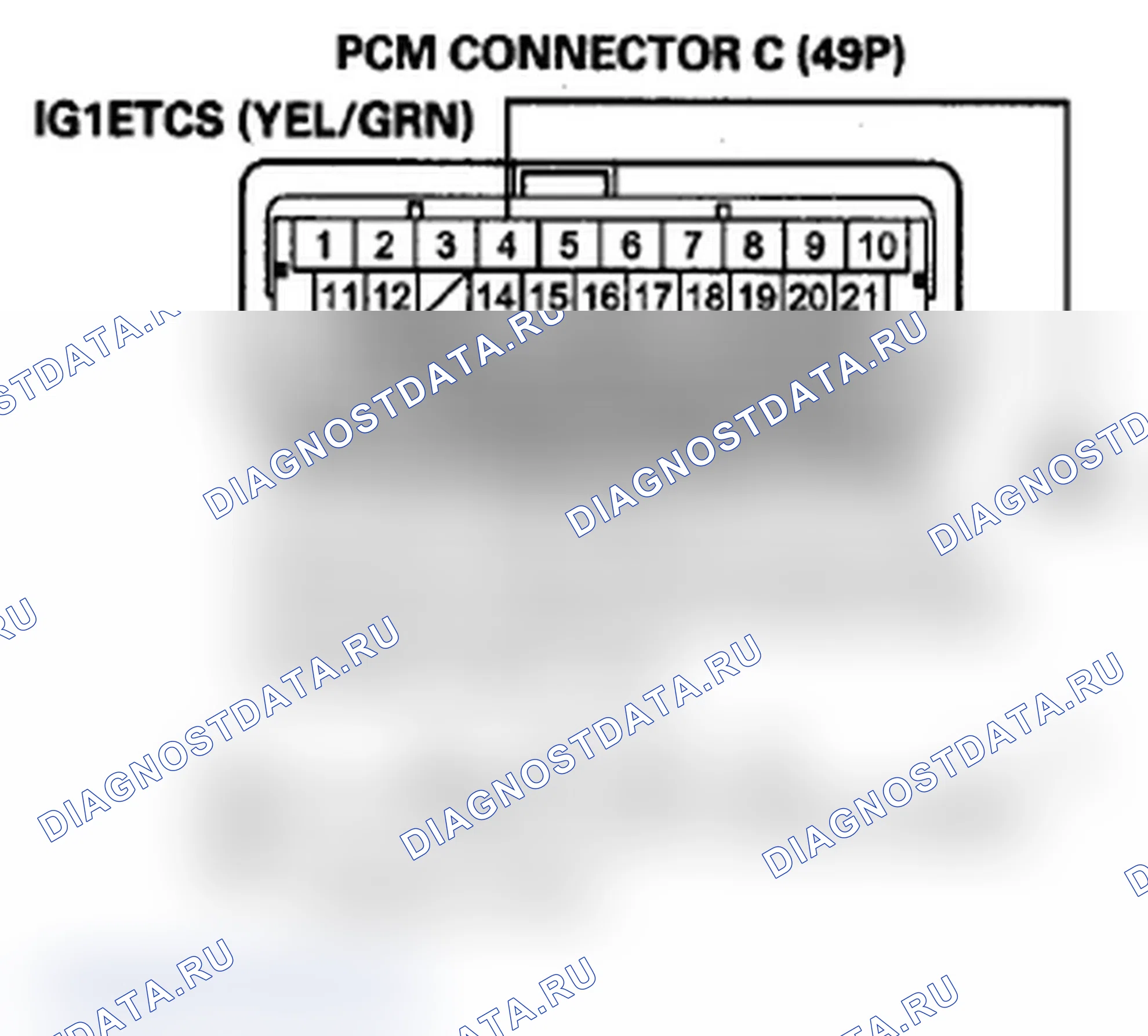 Рис. 23: P1659 расшифровка кода ошибки: неисправность реле управления ETCS. Acura MDX II рестайлинг