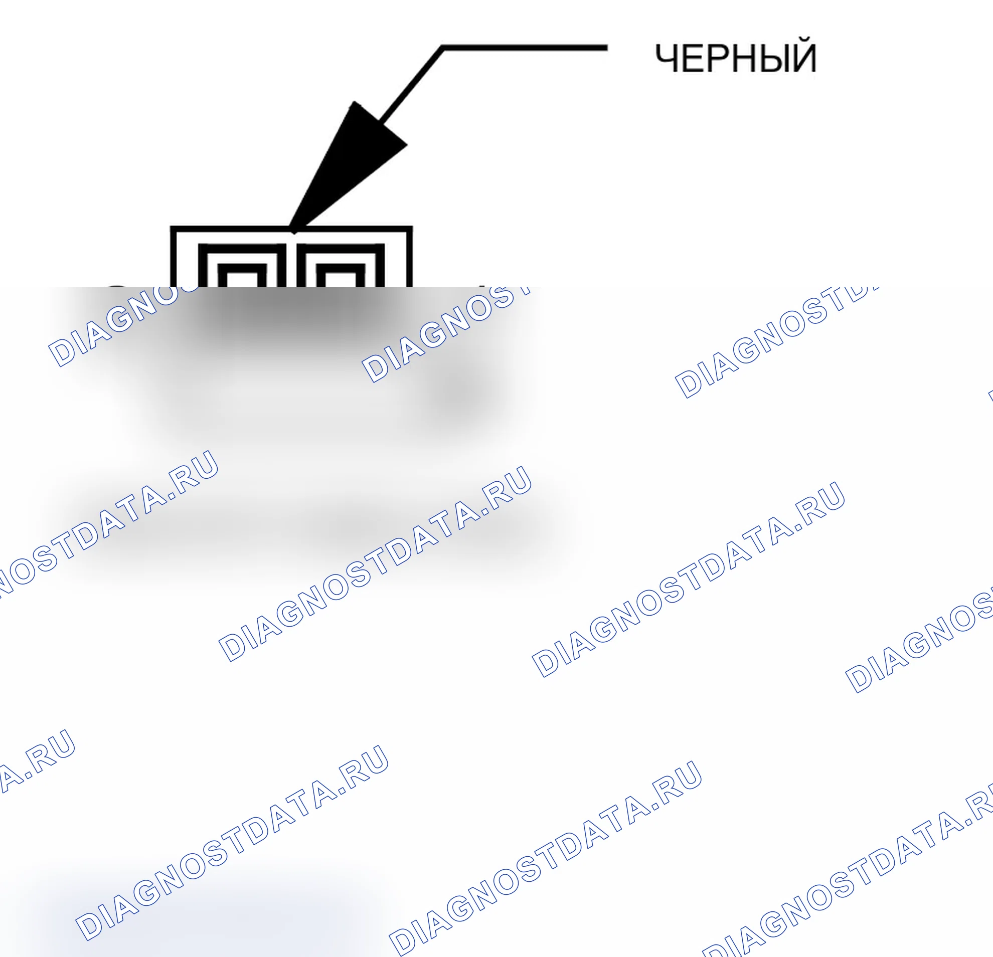 Рис. 151: Фиксатор переключателя фиксатора (Roadster (кабриолет)) Вид с торца разъема. Chrysler Crossfire I final