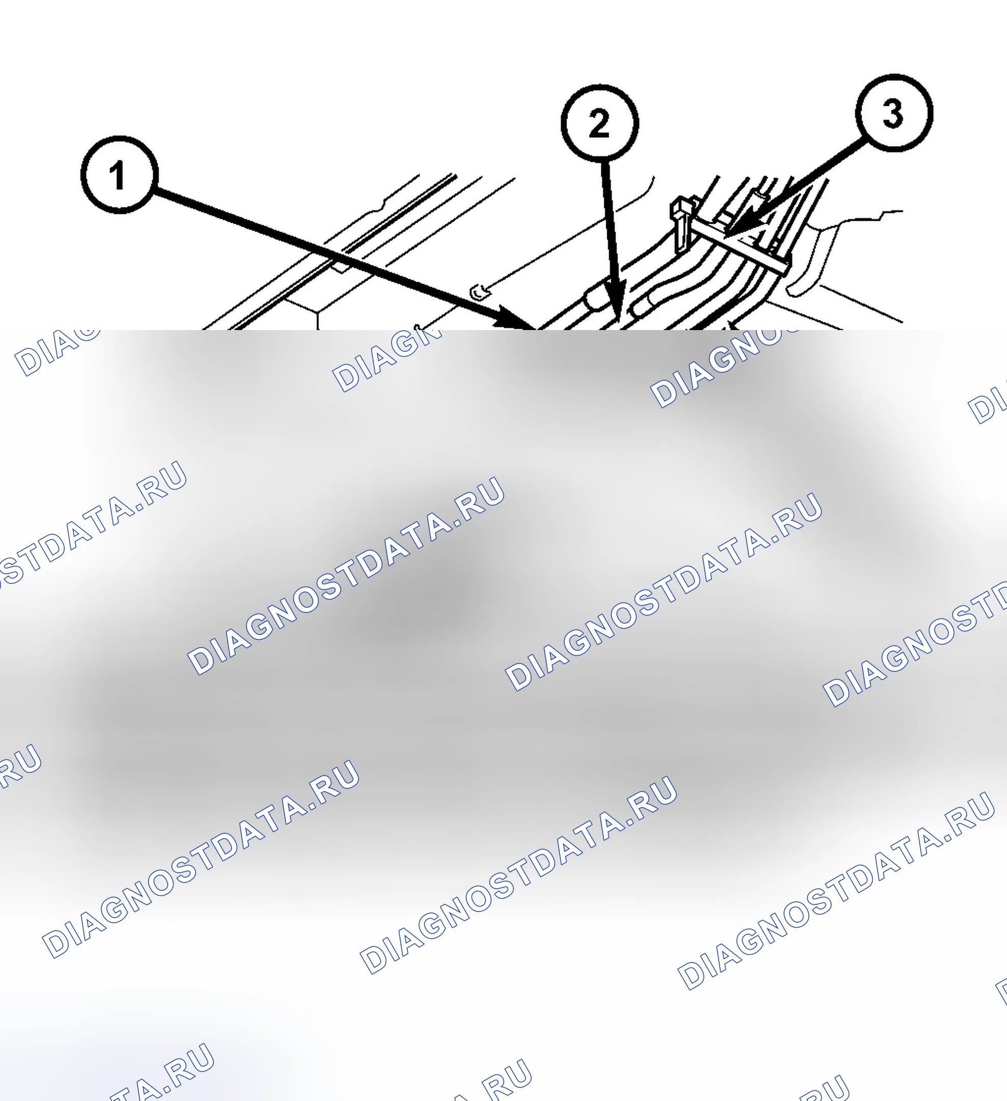 Рис. 87: ЗАДНЯЯ СЕКЦИЯ. Dodge Grand Caravan IV