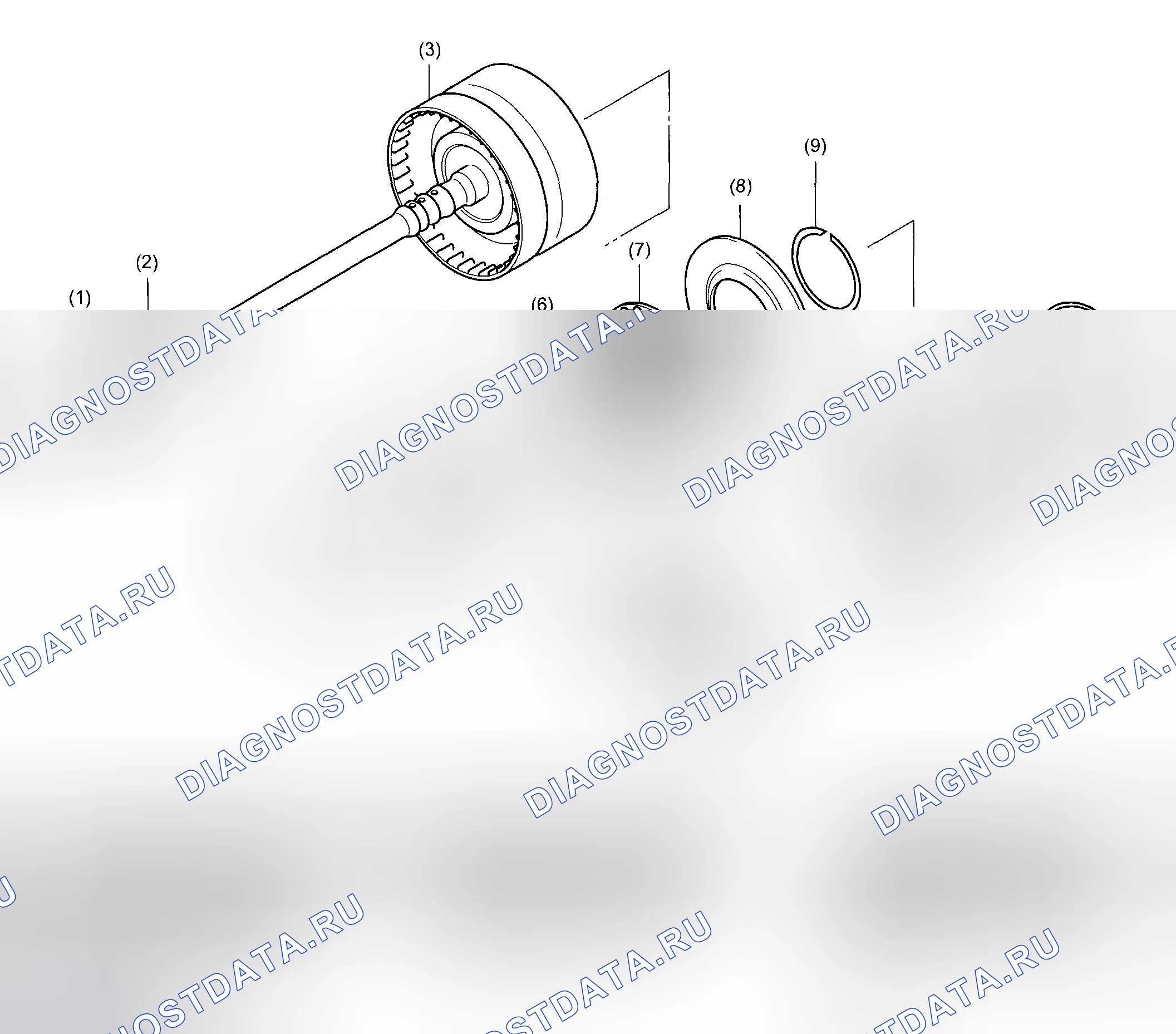 Рис. 62: КОНСТРУКЦИЯ. Subaru Legacy BL/BP рестайлинг