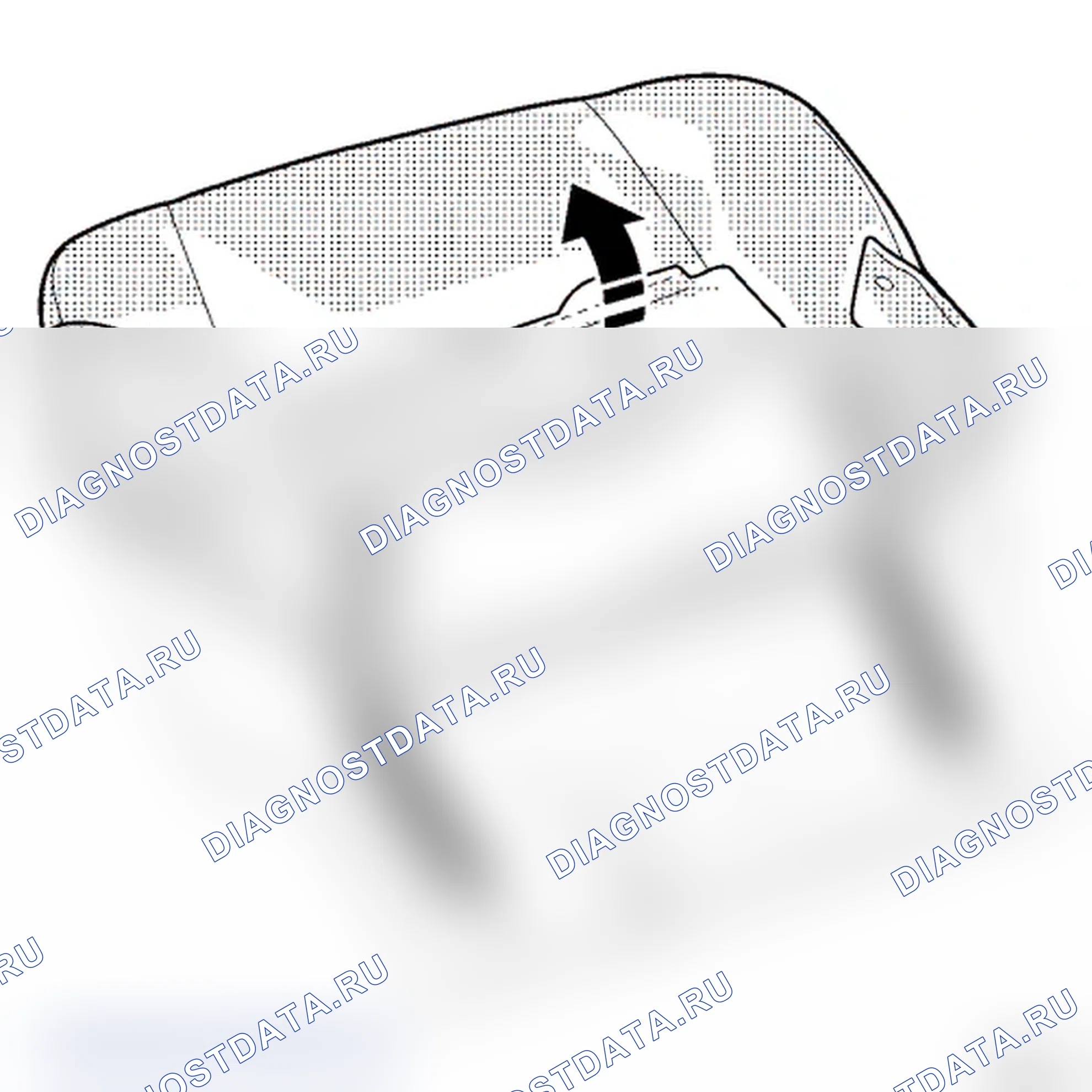 Обивка подушки переднего сиденья. Renault Scenic III