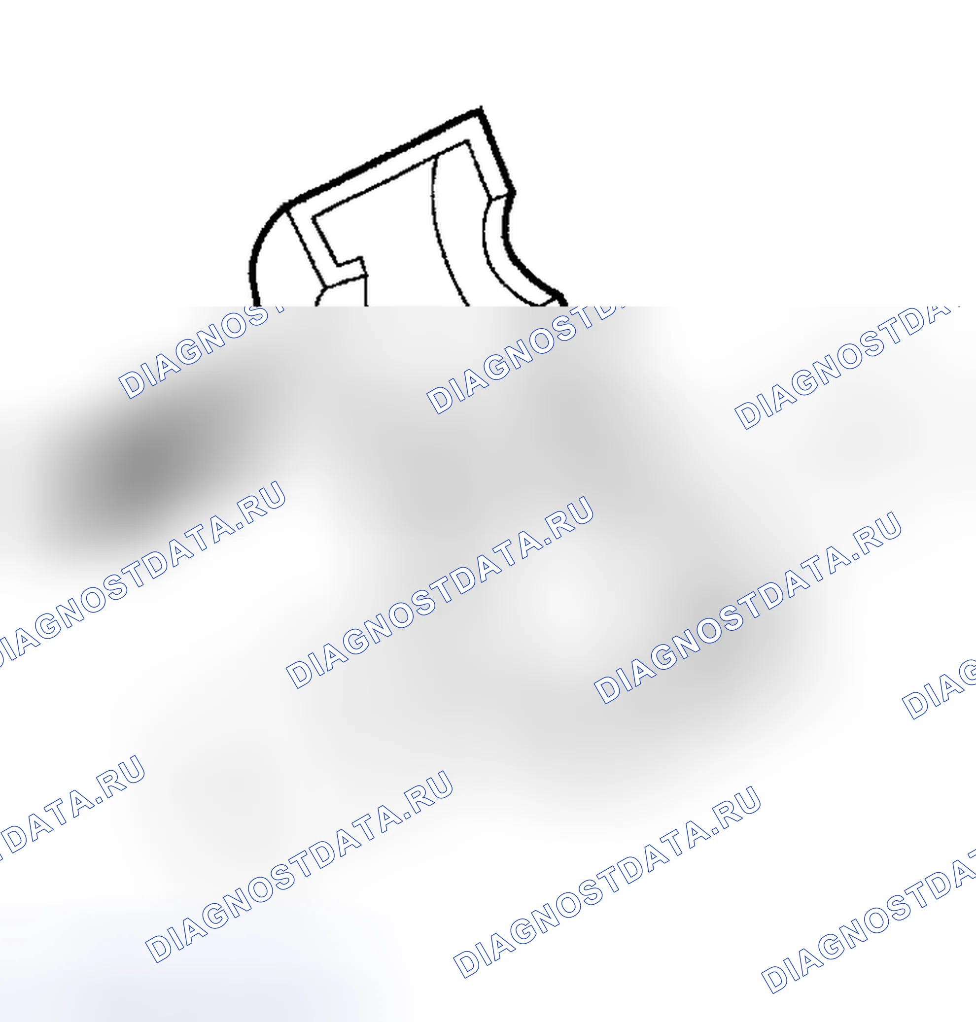 Рис. 141: Отсоединение. Ford Pickup F250 Super Duty I