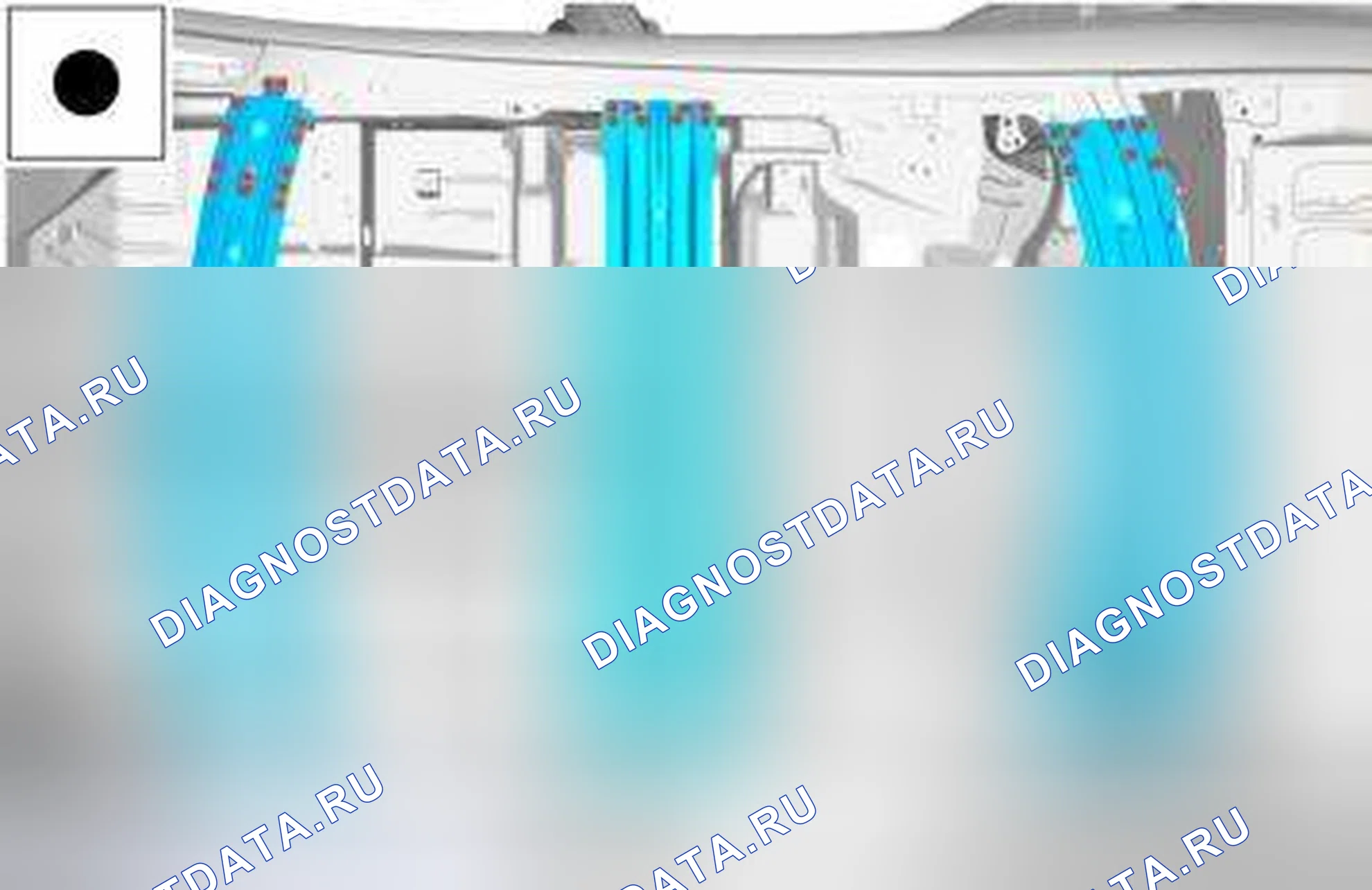 Рис. 69: ДЕМОНТАЖ. Volvo S80 II рестайлинг