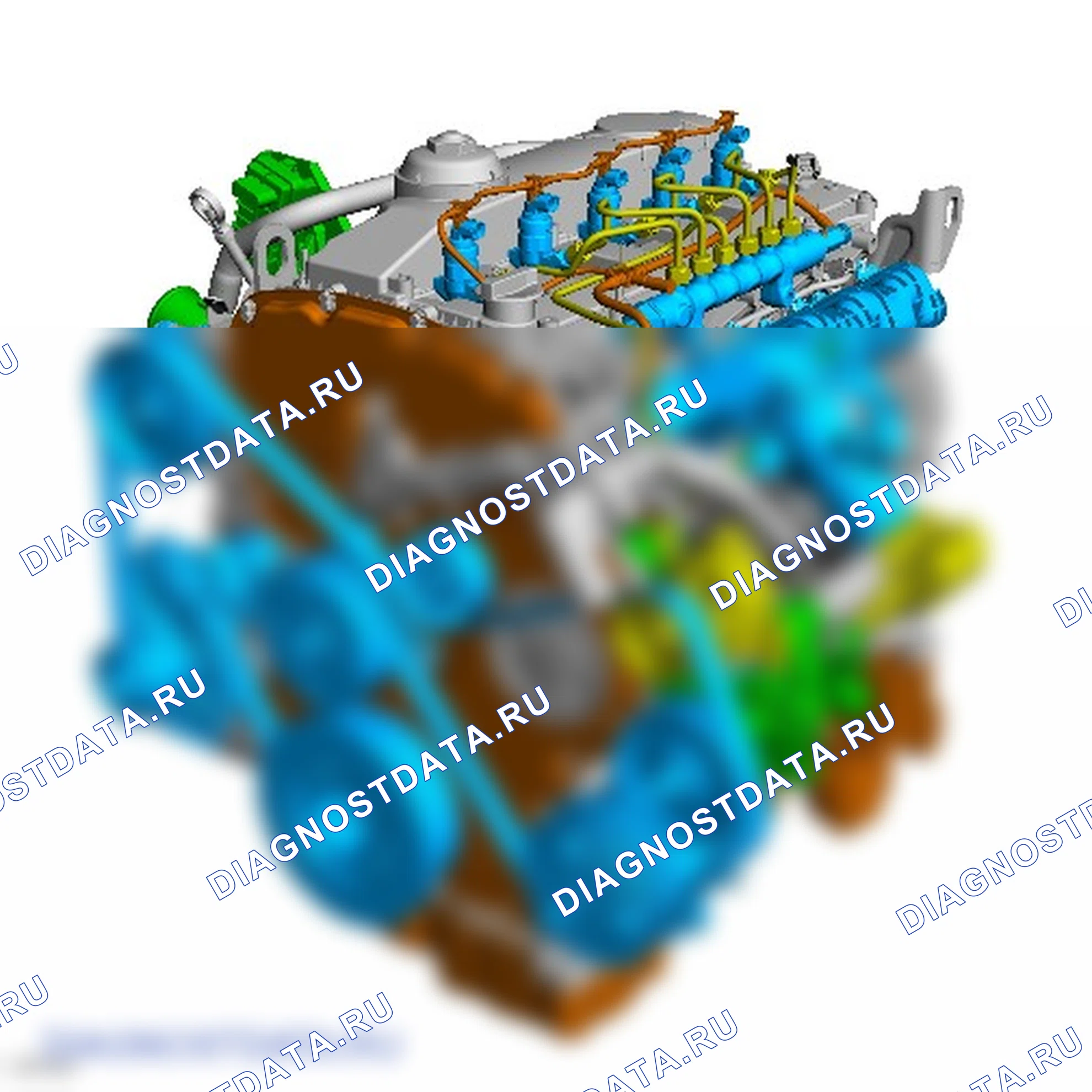 Двигатель: описание и работа. Ford Transit VII