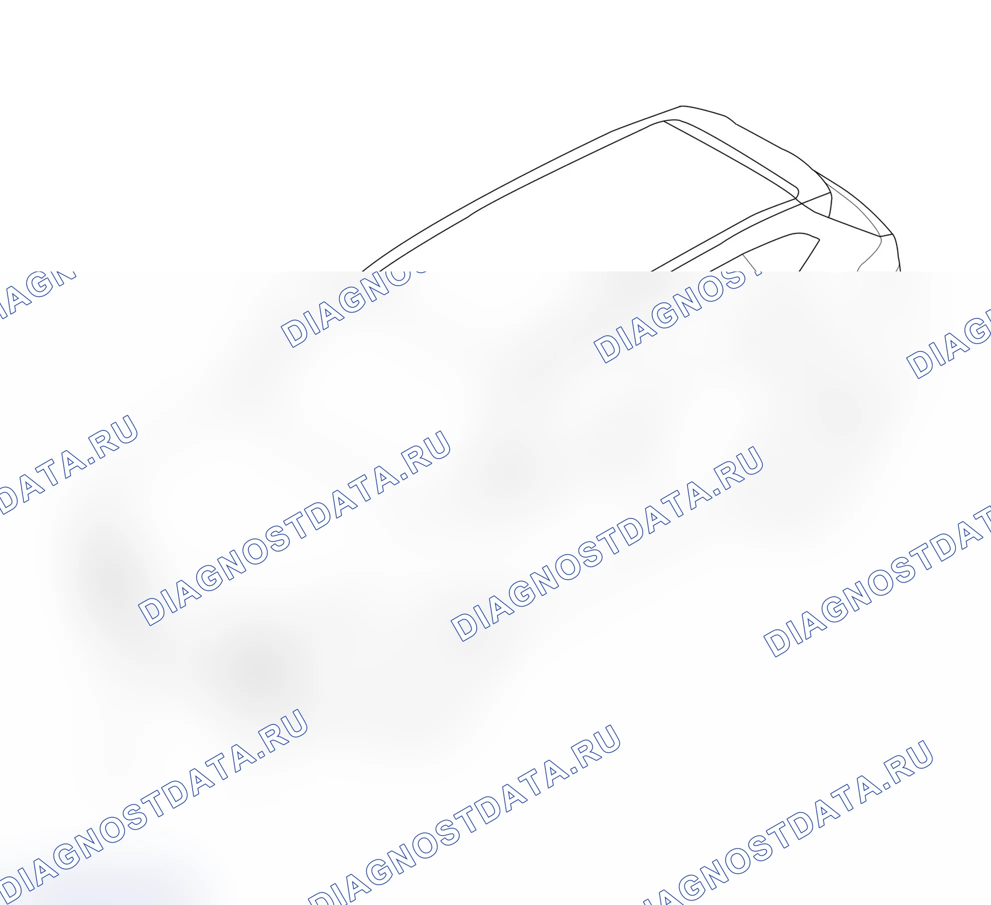 Схема расположения звукового сигнала — Haval H6. Haval H6 III