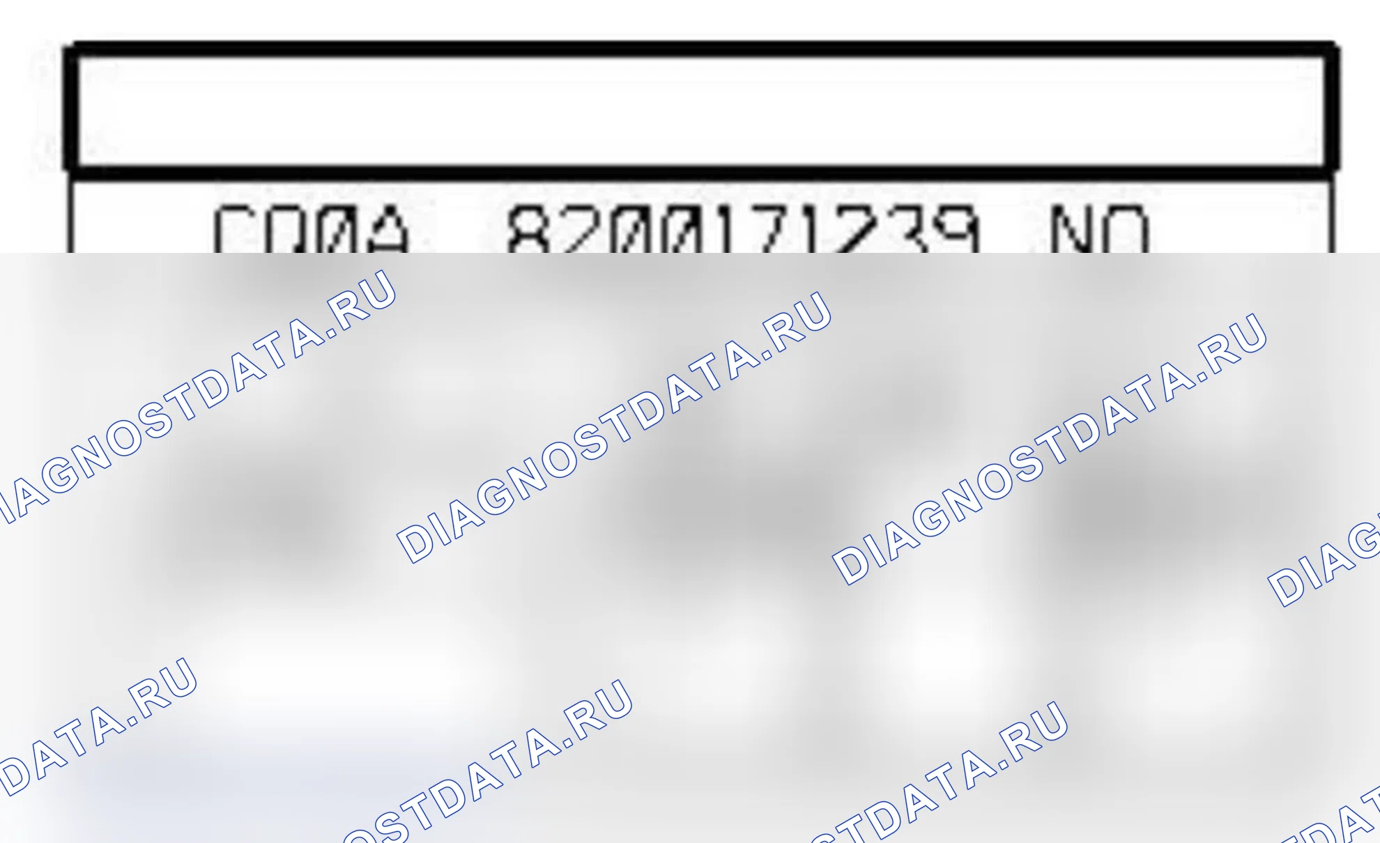 Распиновка разъёма 1396 — Передняя внутренняя антенна обнаружения карточки с функцией "свободные руки". Renault Clio III