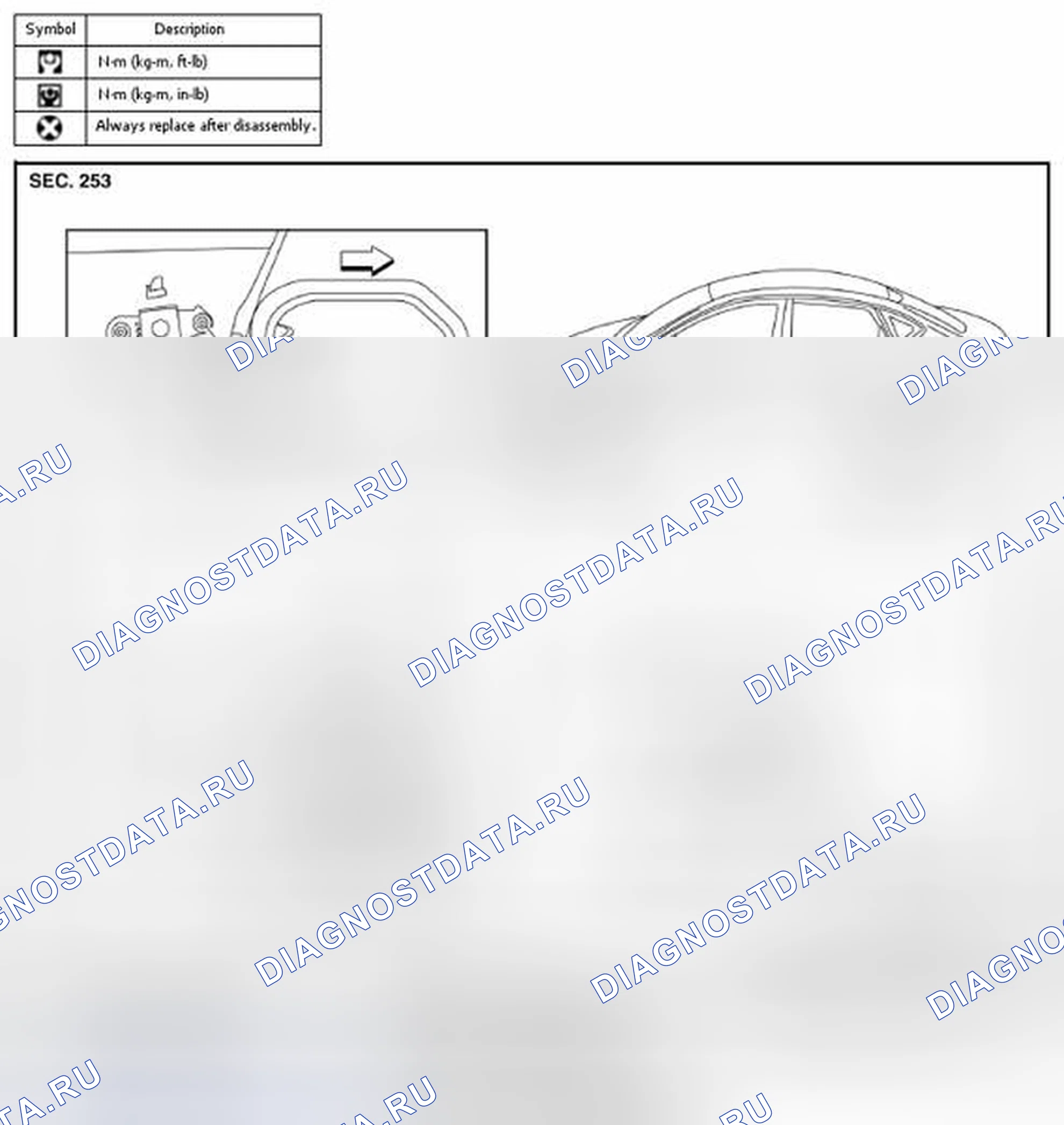 Рис. 22: Разнесенный вид. Nissan Sentra B17 рестайлинг