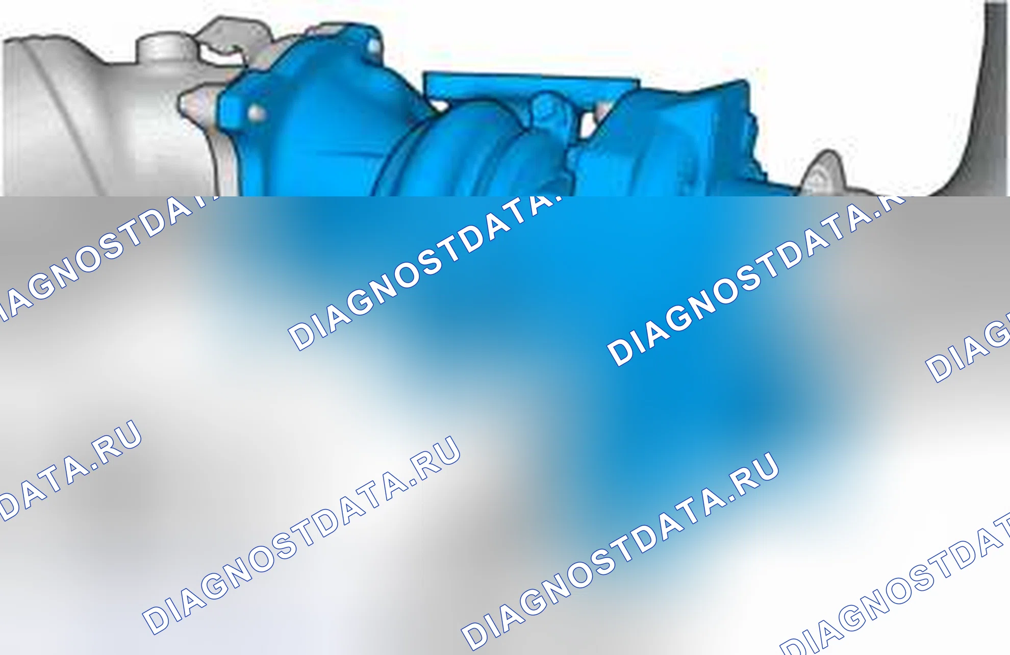 Рис. 23: ТУРБОНАГНЕТАТЕЛЬ (Tc), БЫСТРАЯ ПРОВЕРКА (B6304T2, B6304T4, 2008-12). Volvo S80 II рестайлинг