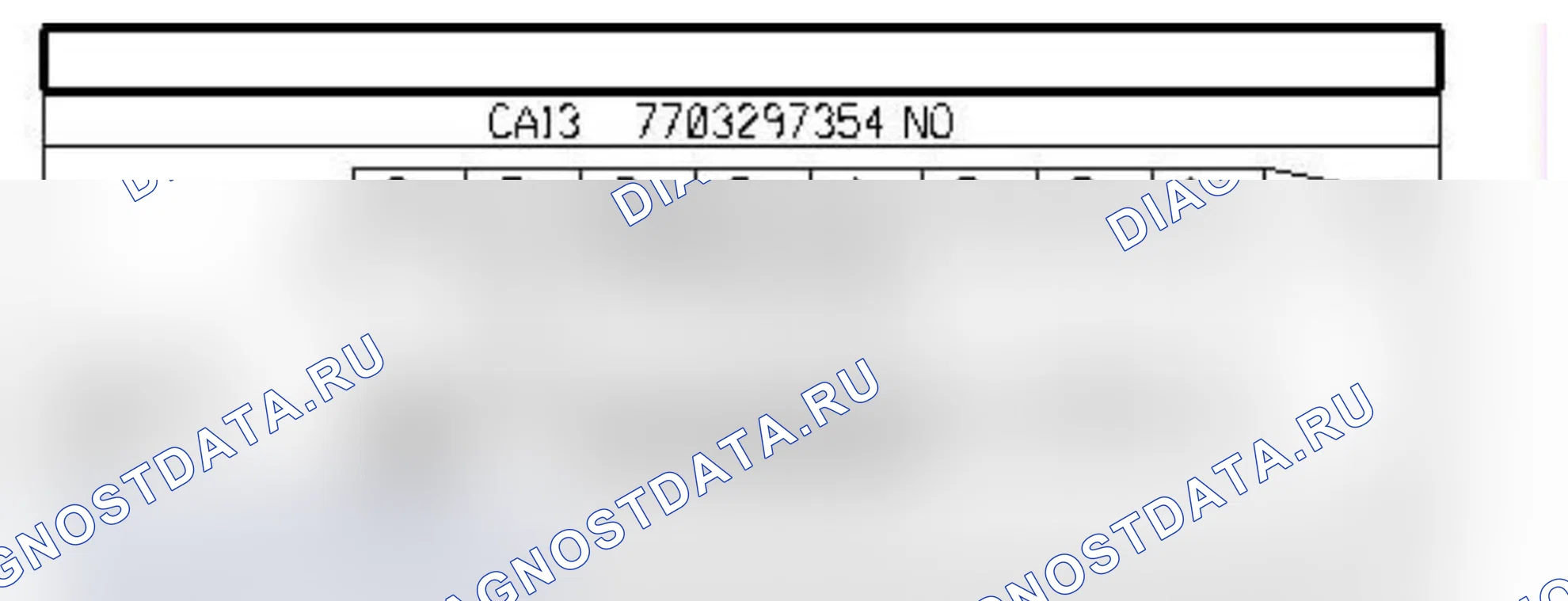 Распиновка разъёма 225 — Диагностический раз.. Renault Clio III