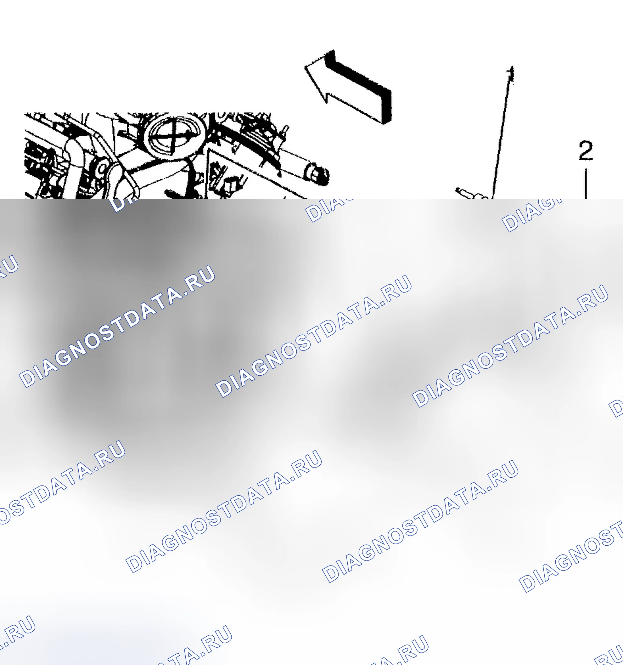 Рис. 256: Порядок демонтажа. Chevrolet TrailBlazer I