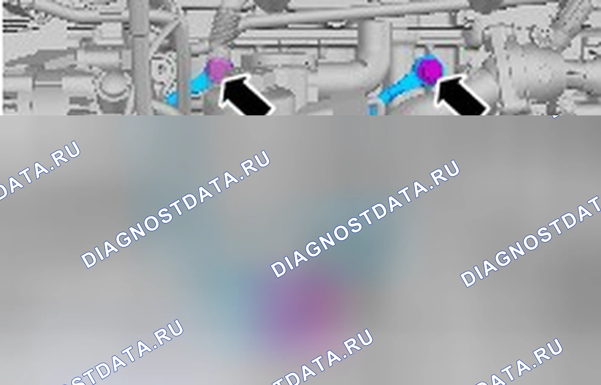 Как снять и установить датчик детонации (KS). Ford Kuga I