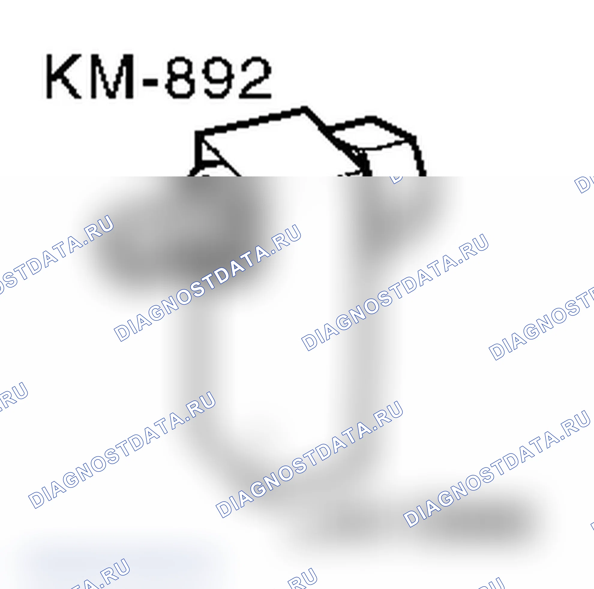 Специальный инструмент (AF22/AF40). Opel Zafira B