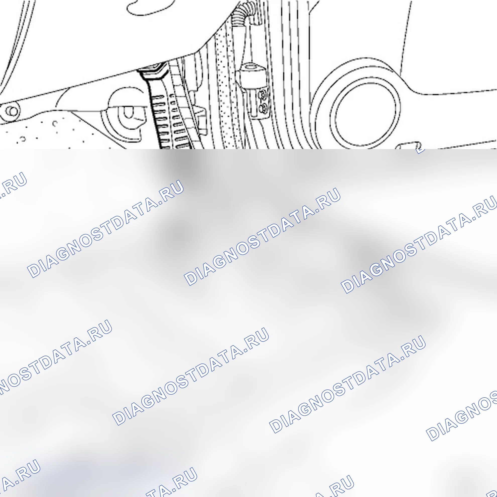 Передний коврик центрального пола — Минивэн. Renault Scenic II
